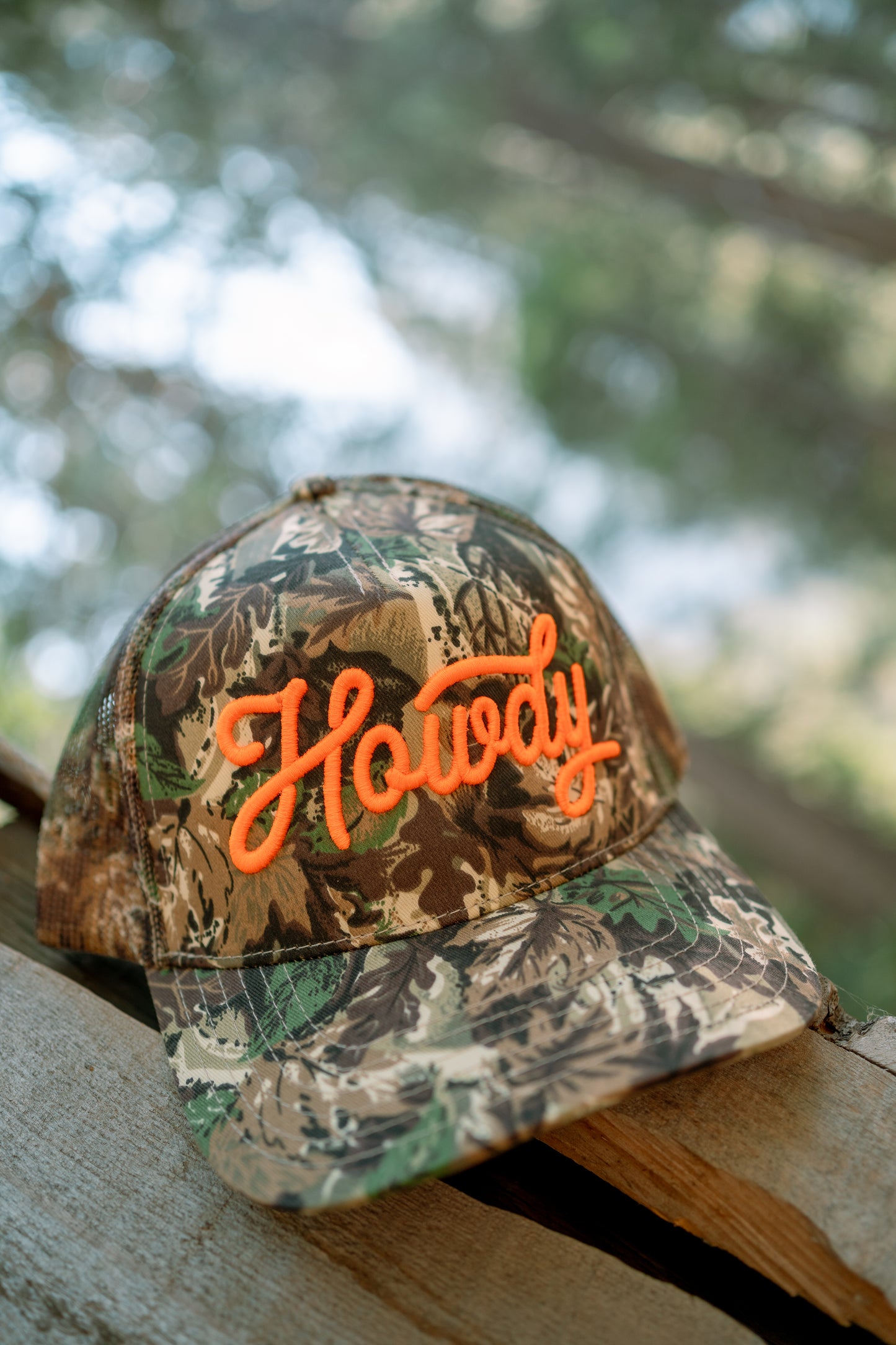 Howdy Puff Embroidered Hat