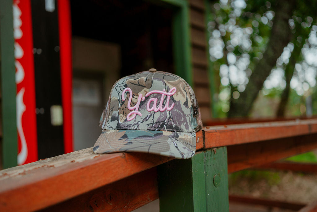 Y'all Puff Embroidered Hat