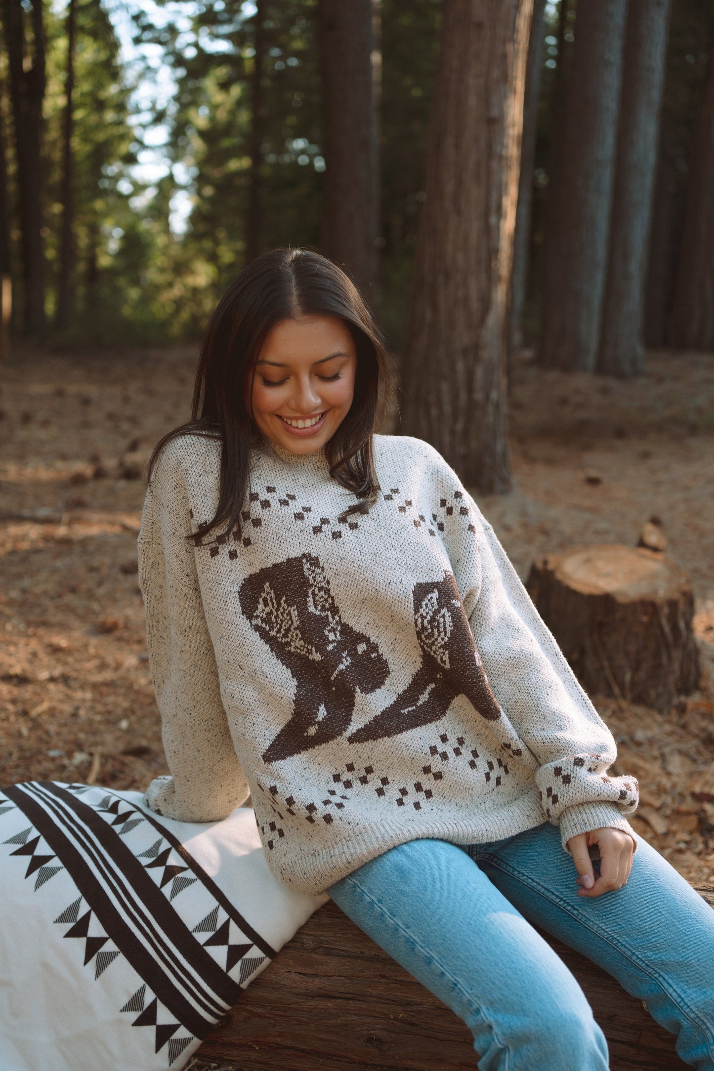 Cowboy Boots Sweater