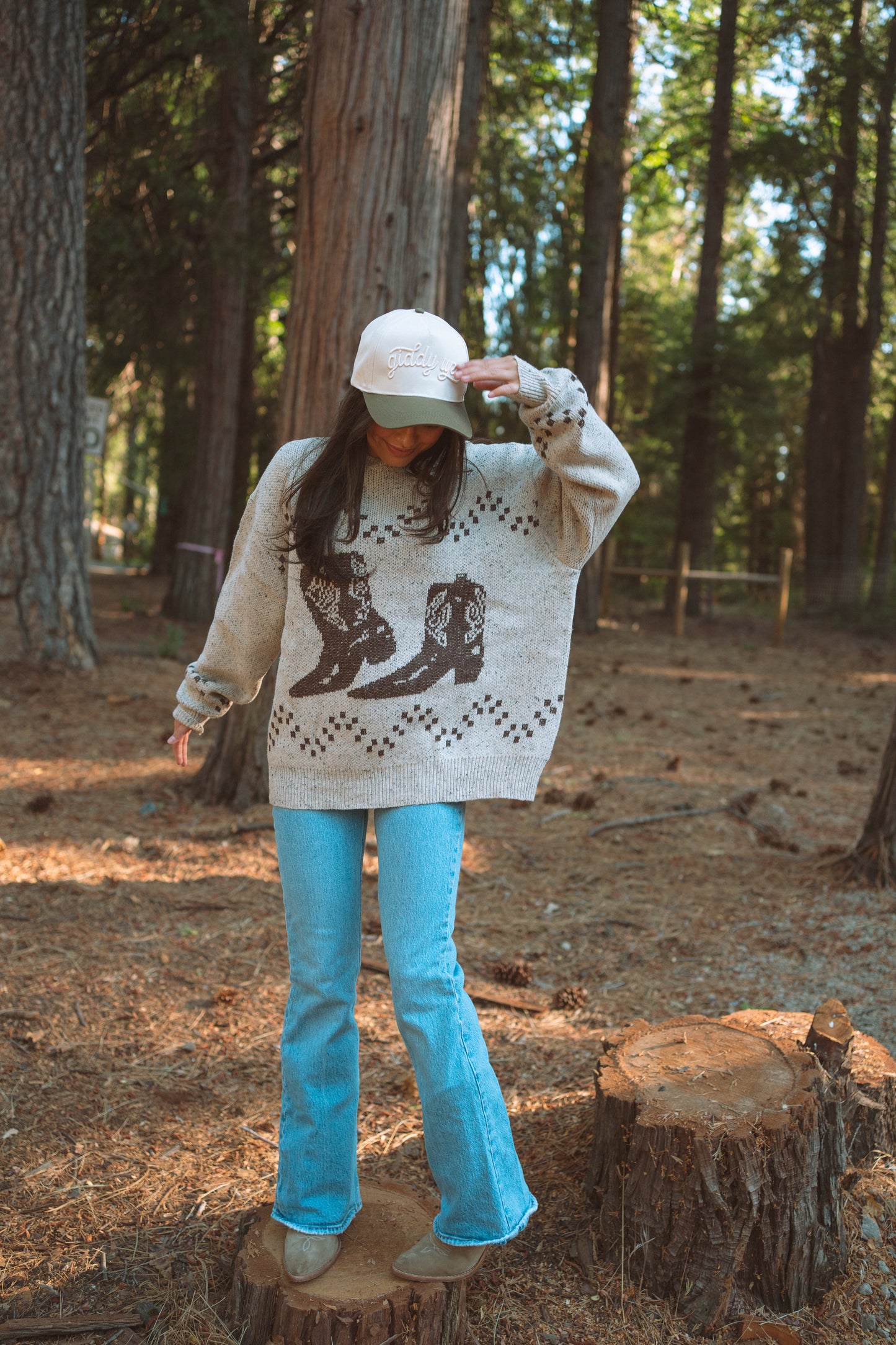Cowboy Boots Sweater
