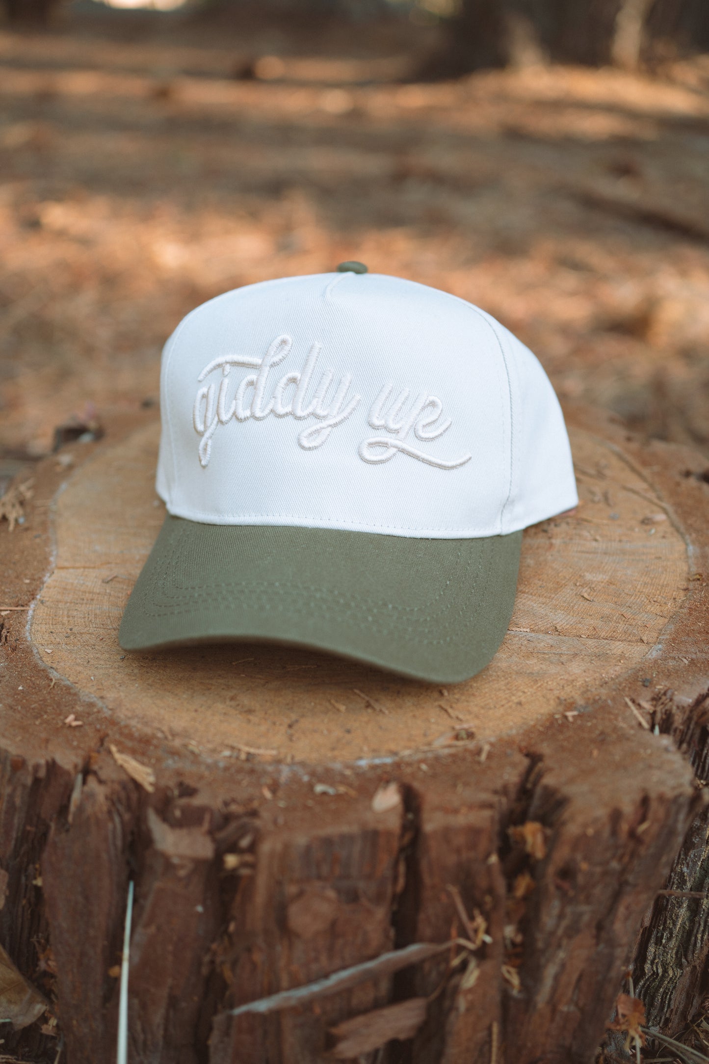 Giddy Up Puff Embroidered Hat