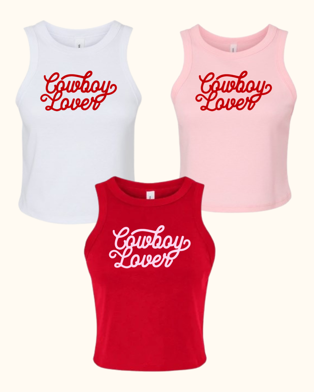 Cowboy Lover Micro Ribbed Tank