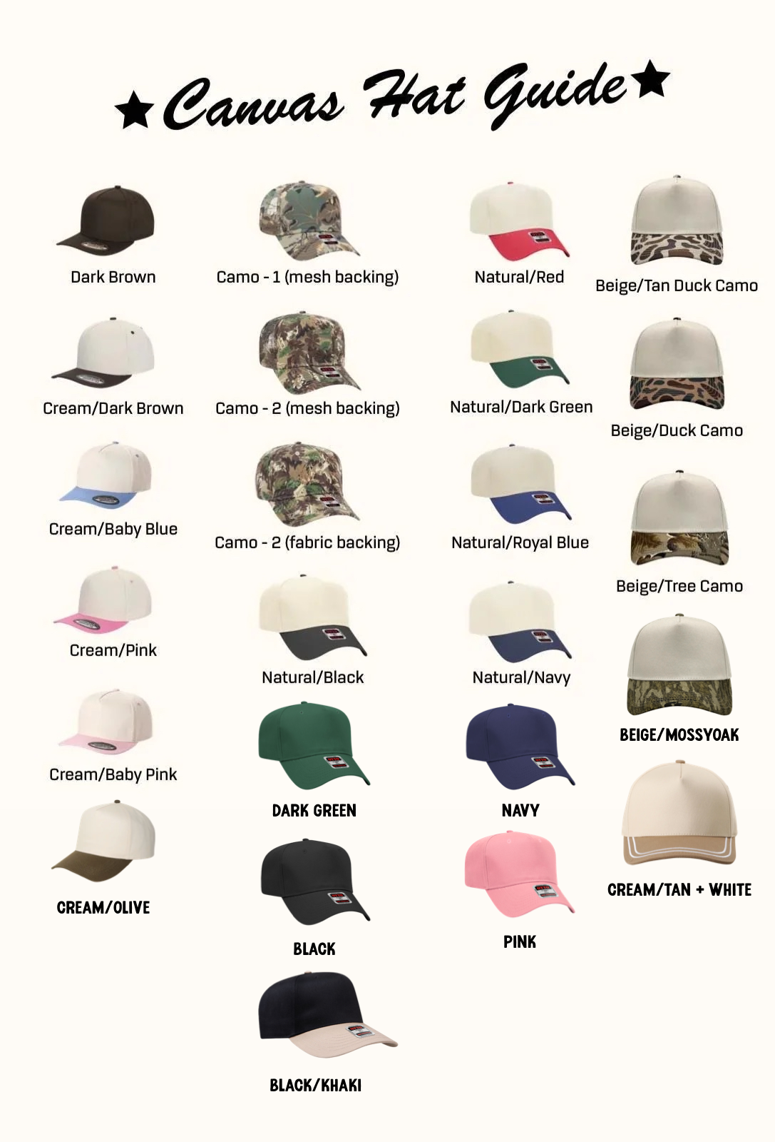 Wild Horses Embroidered Hat