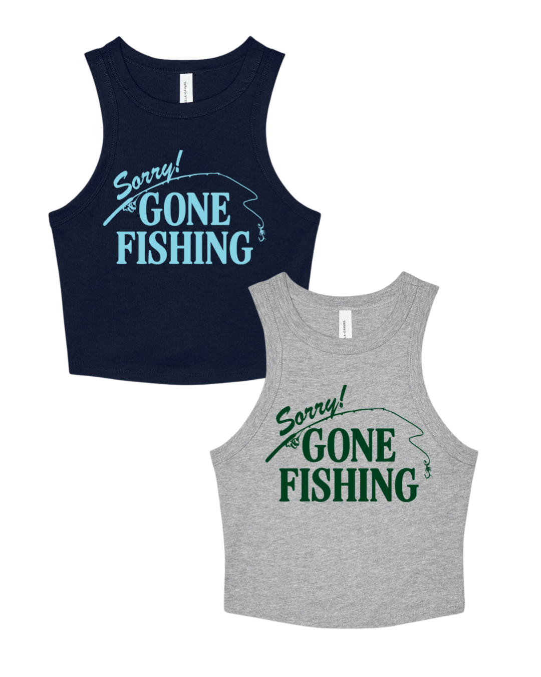 Sorry! Gone Fishing Tank