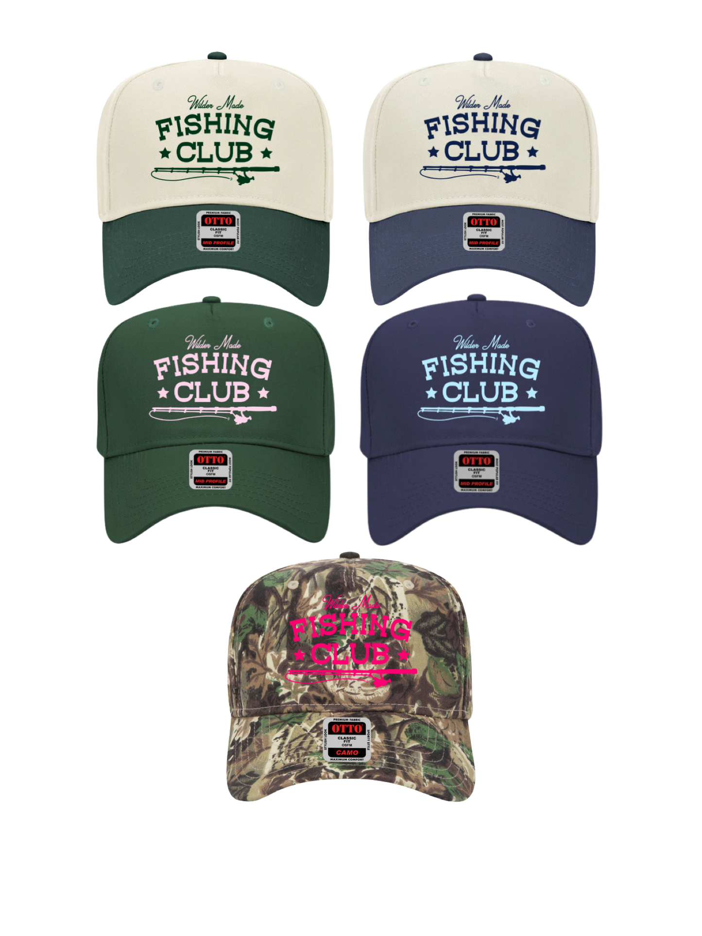 WM Fishing Club Embroidered Hat