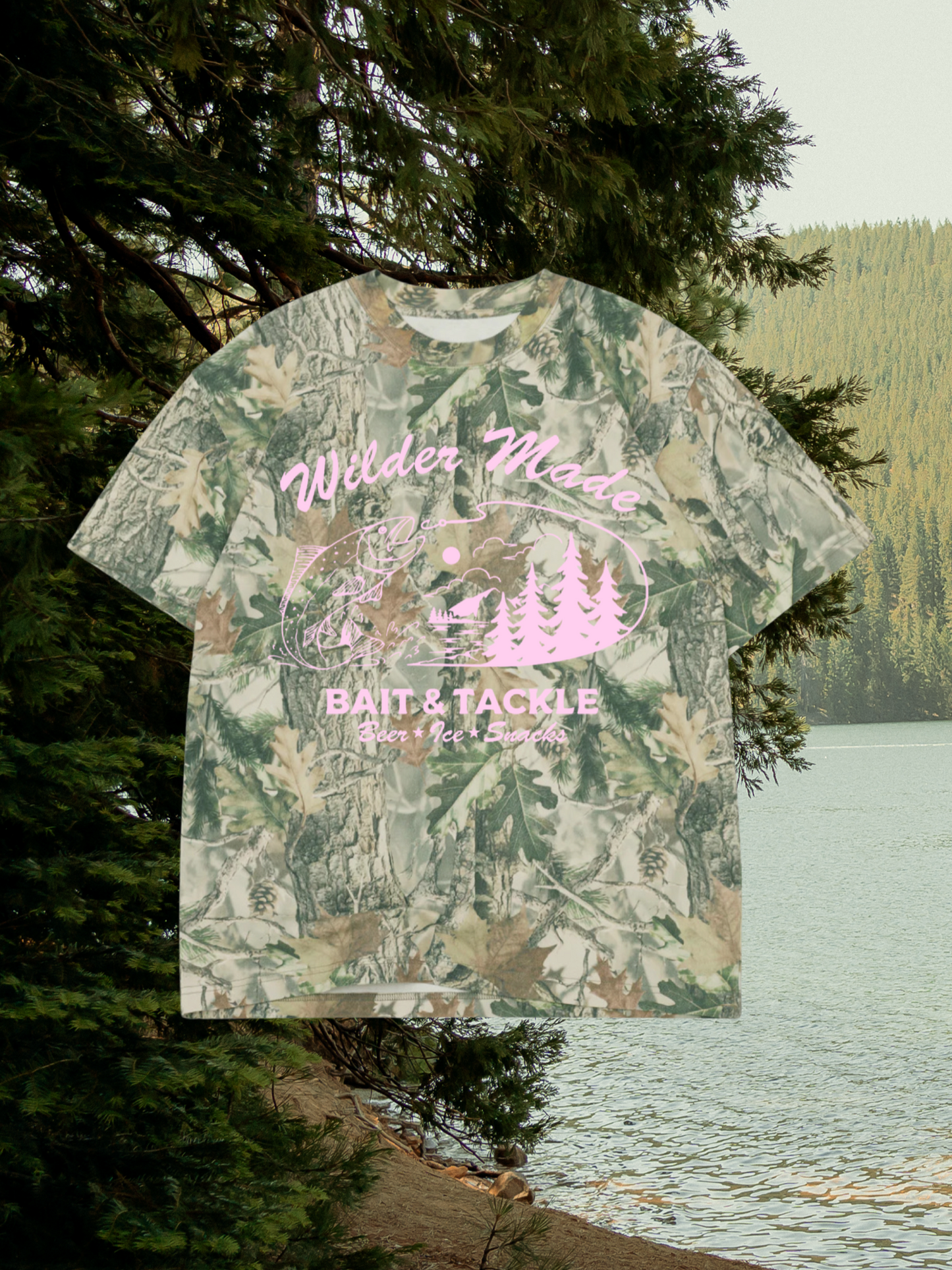WM Bait & Tackle Camo Tee