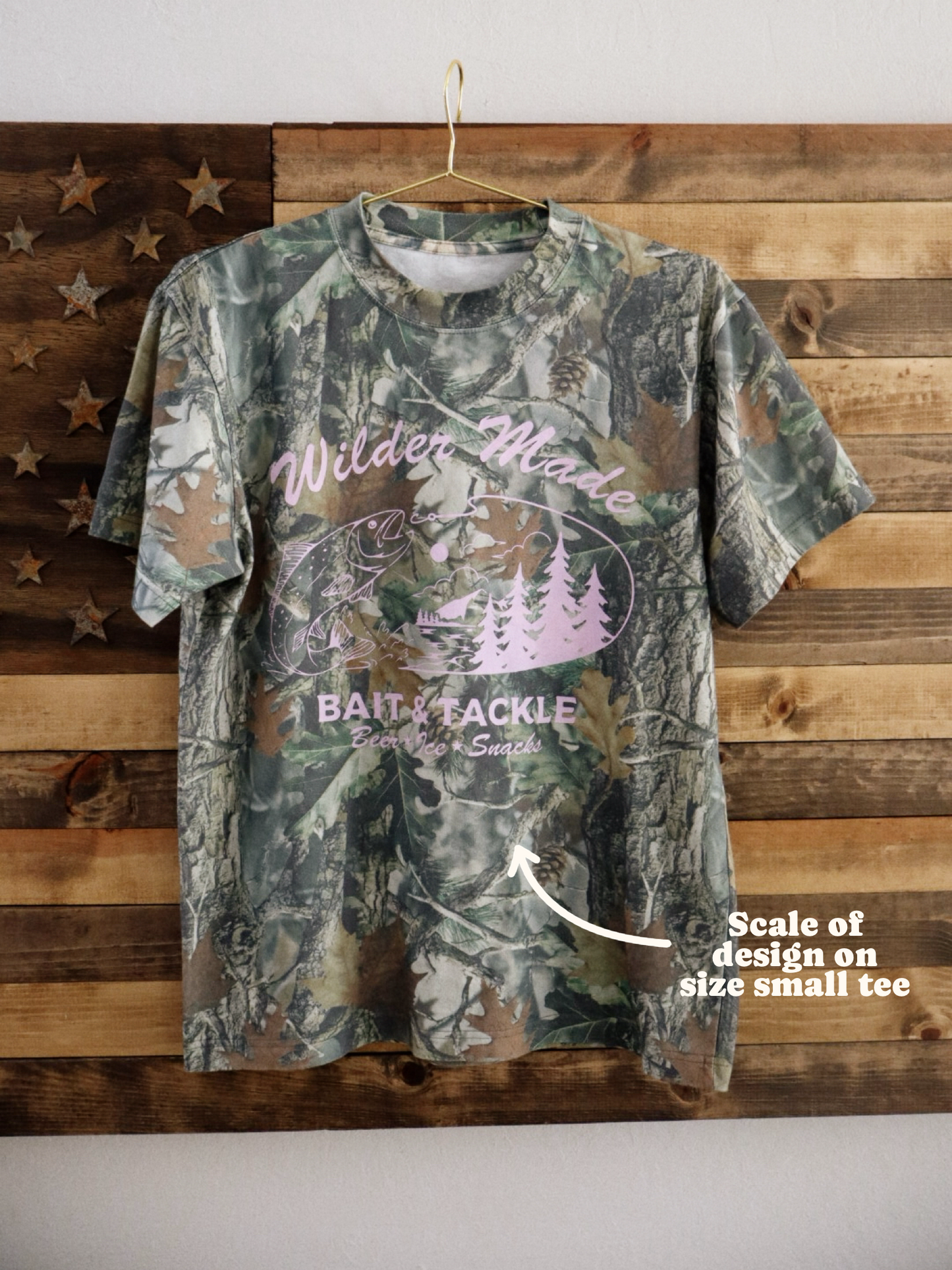 WM Bait & Tackle Camo Tee