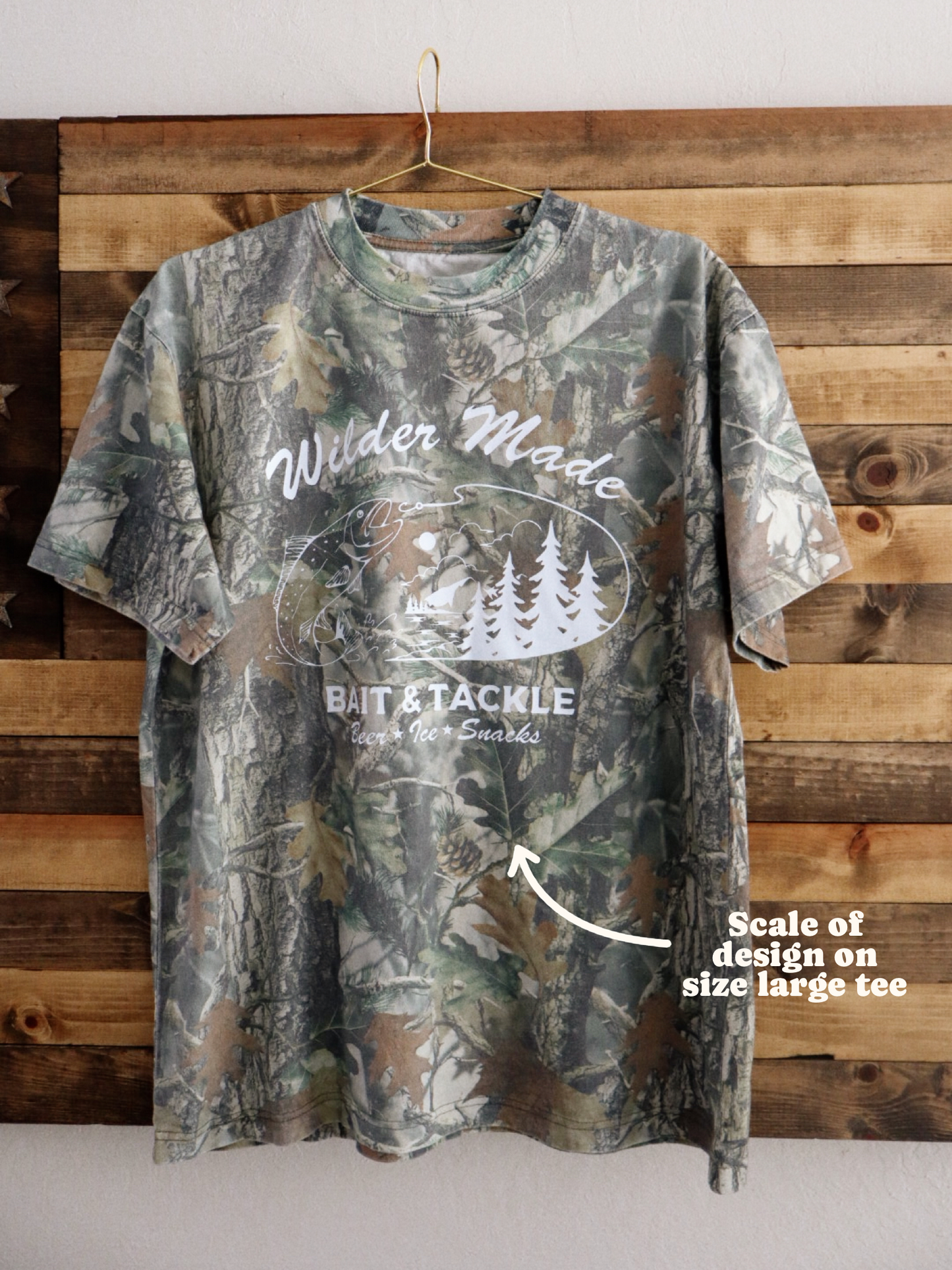 WM Bait & Tackle Camo Tee
