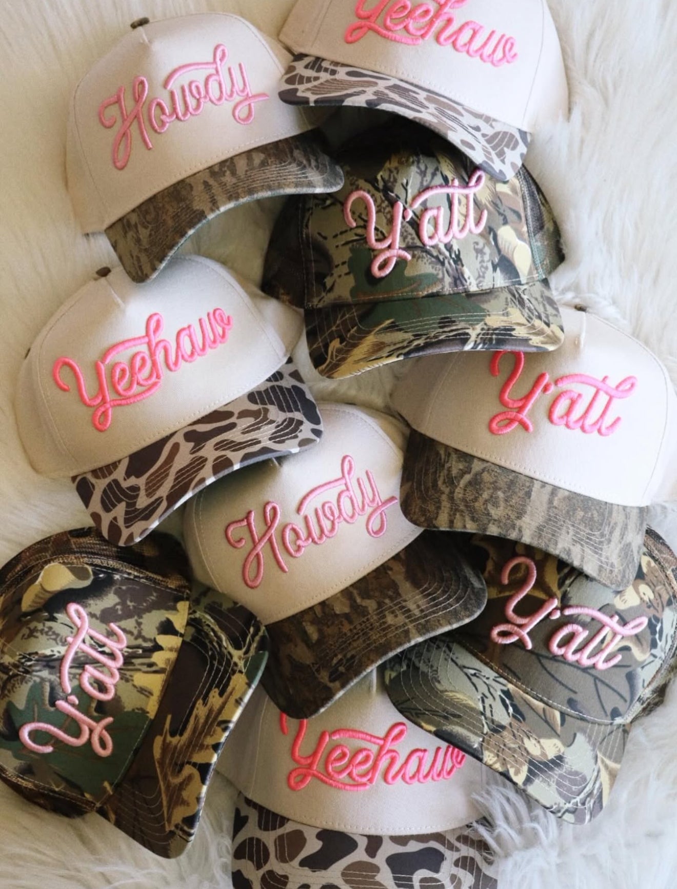 Yeehaw Puff Embroidered Hat
