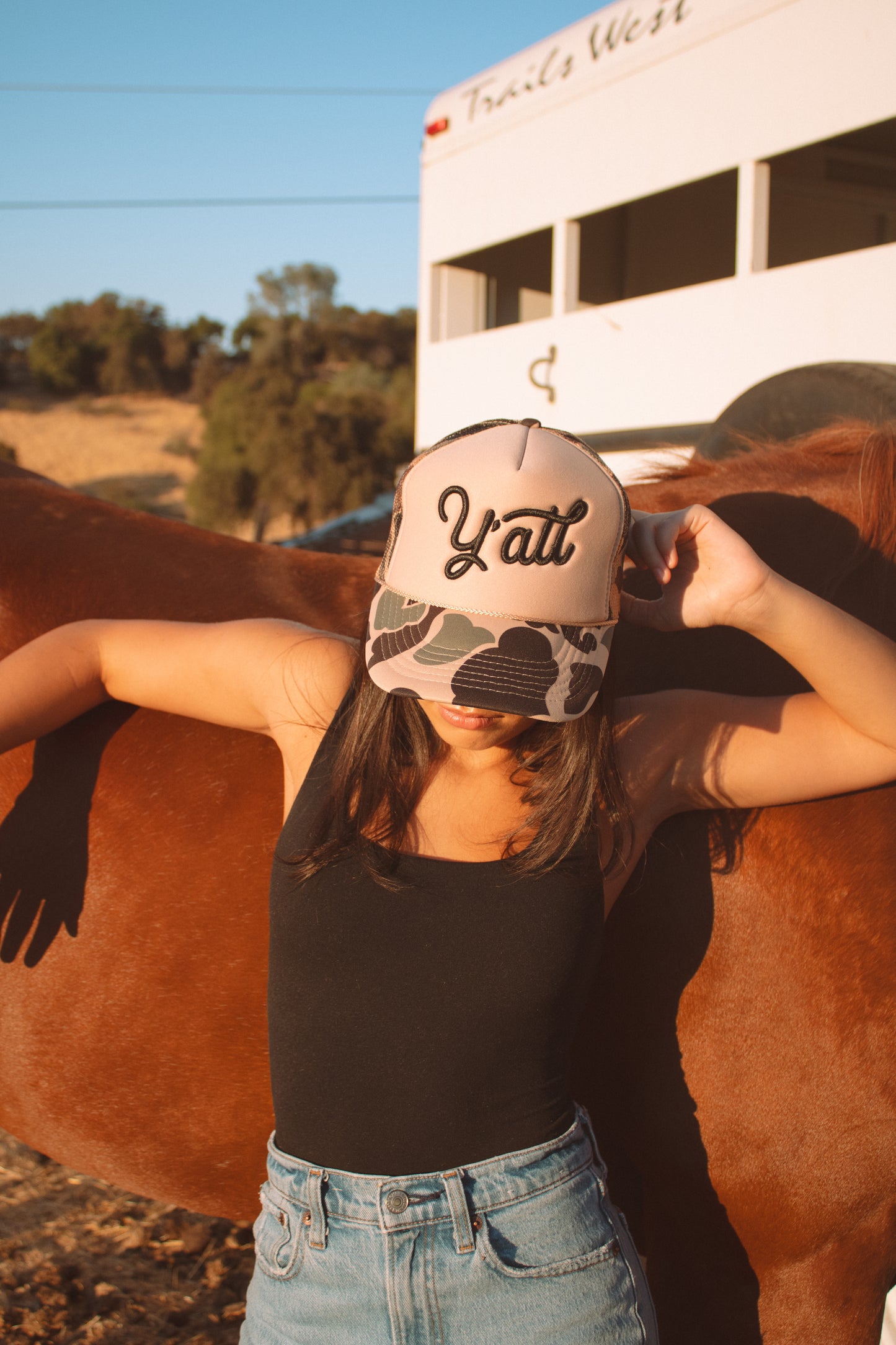 Y'all Puff Embroidered Hat
