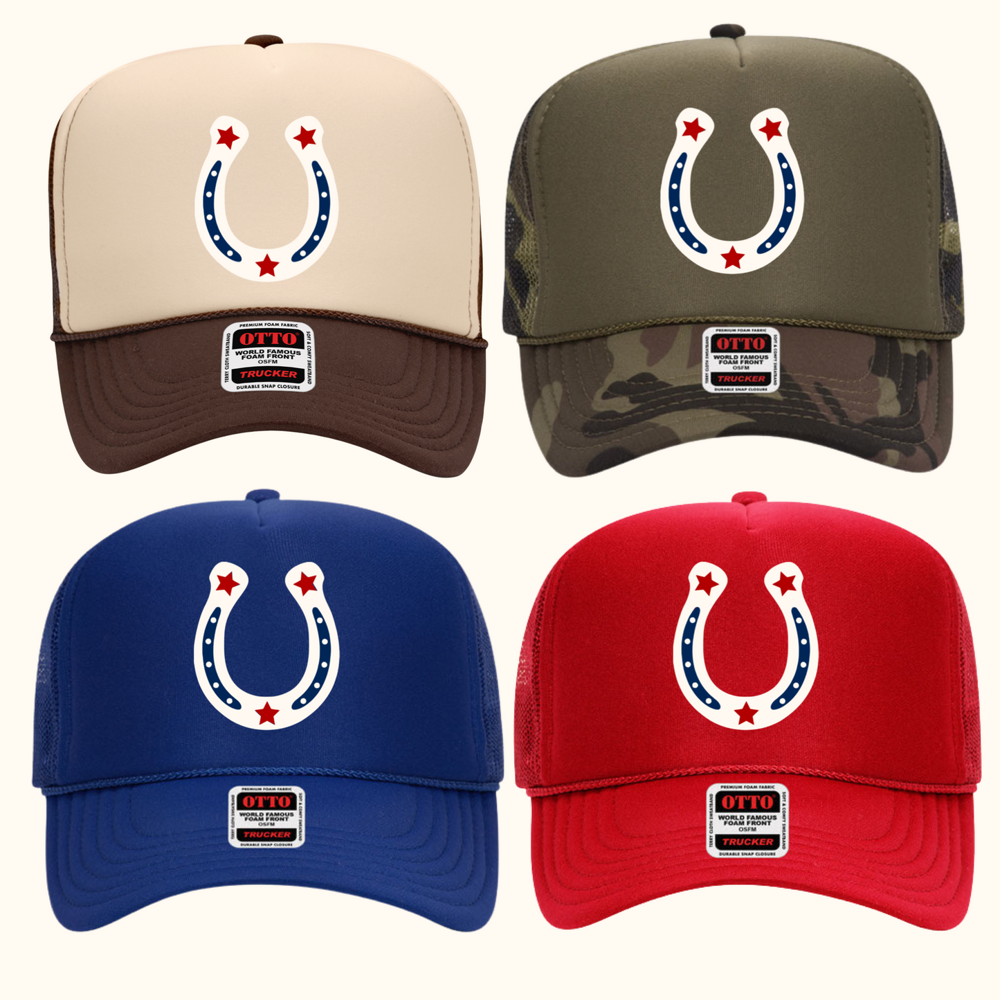American Cowgirl Embroidered Trucker Hat