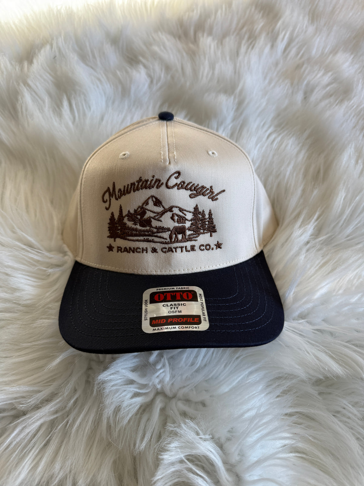 Mountain Cowgirl - Natural/Navy