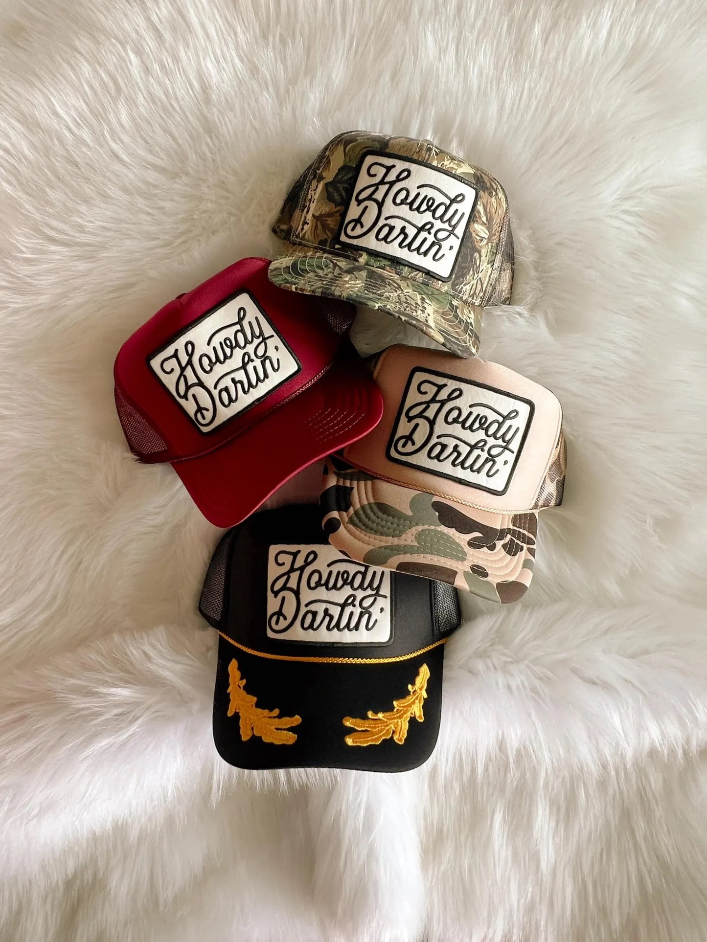 Howdy Darlin' Patch Trucker Hat