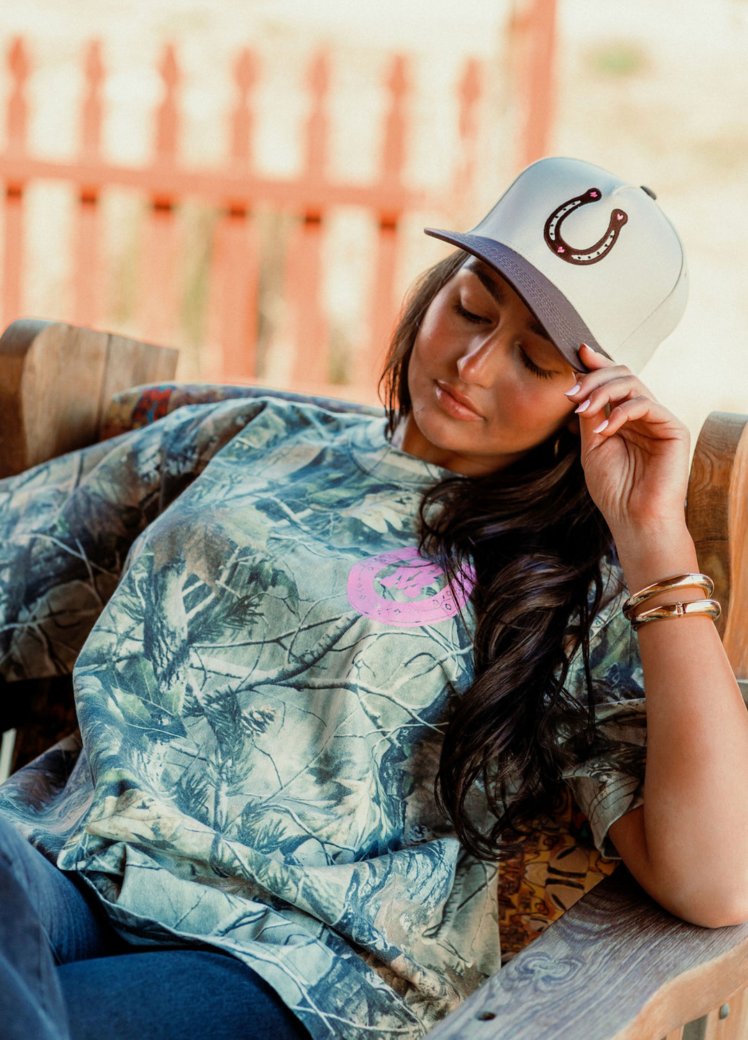 Western Heart Embroidered Trucker Hat