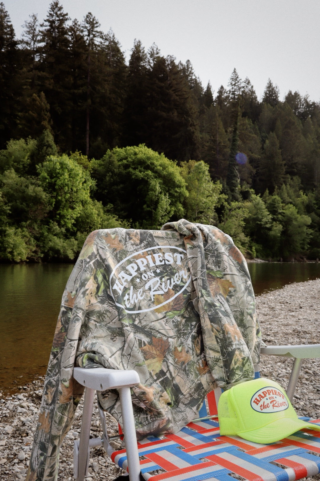 Vintage Wash Camo Zip Up