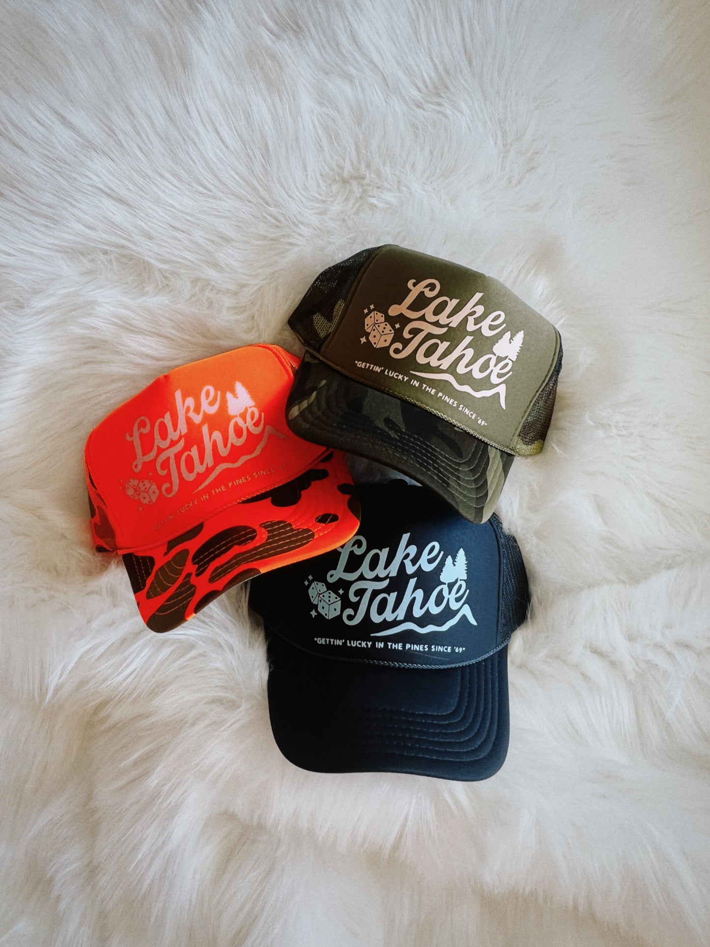 Lake Tahoe Trucker Hat