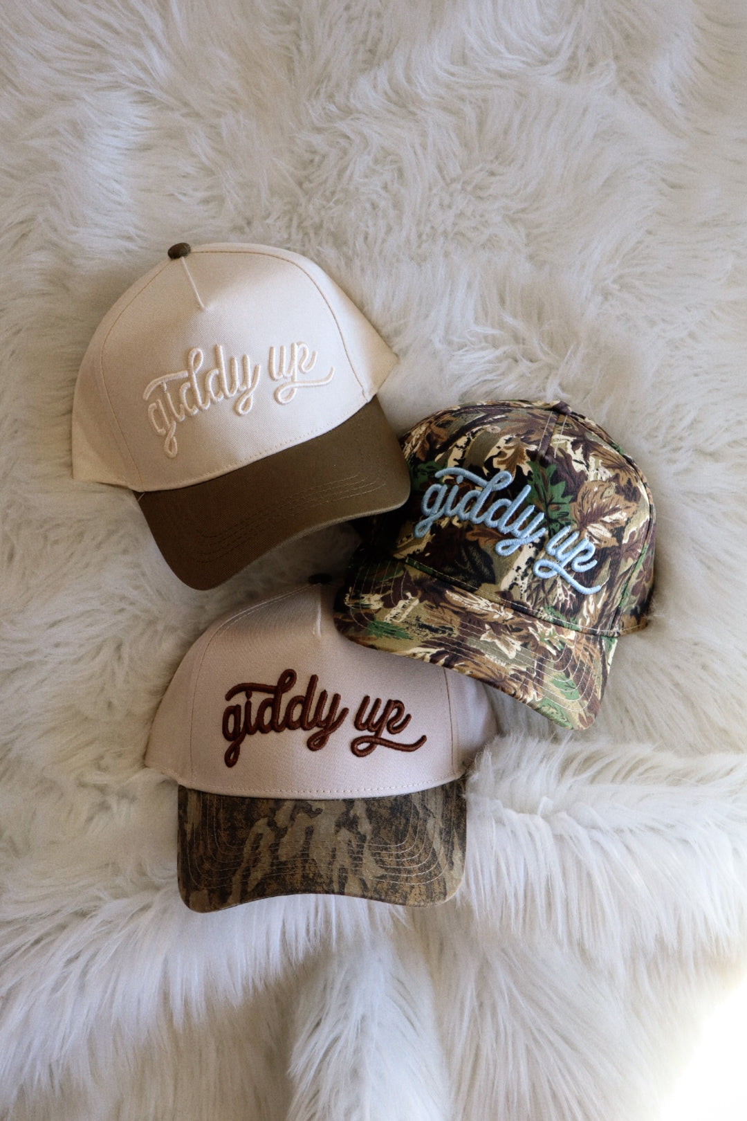 Giddy Up Puff Embroidered Hat