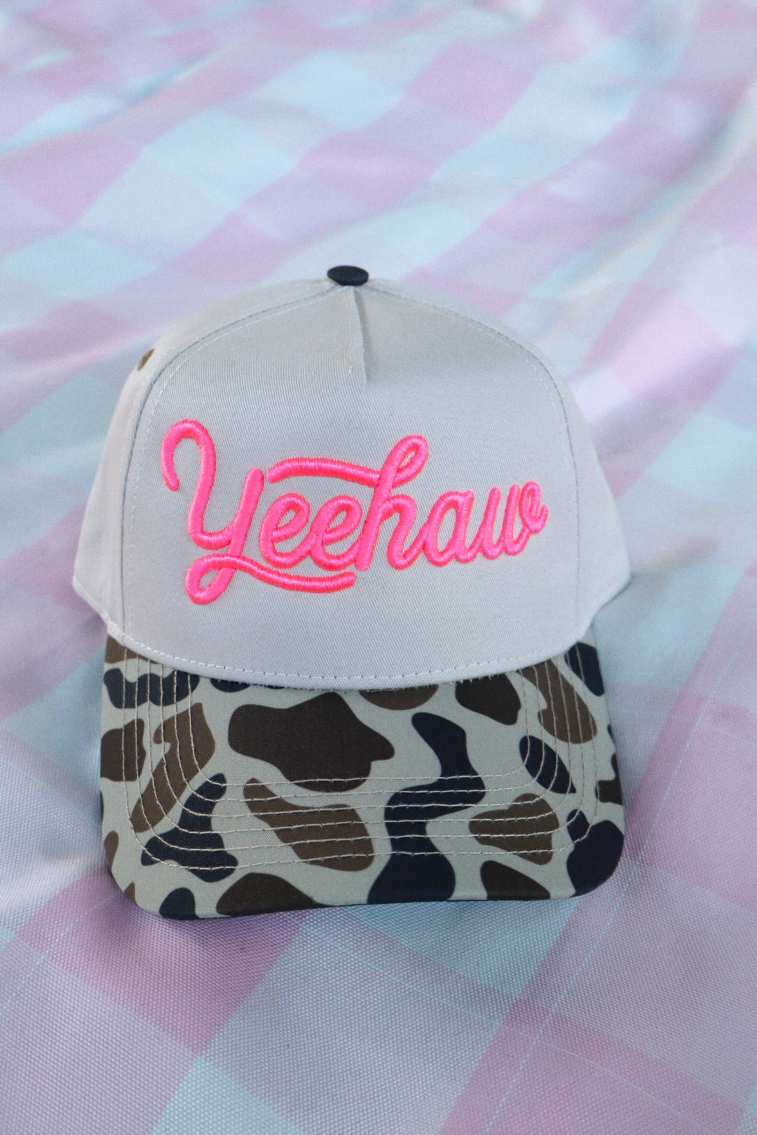 Yeehaw Puff Embroidered Hat