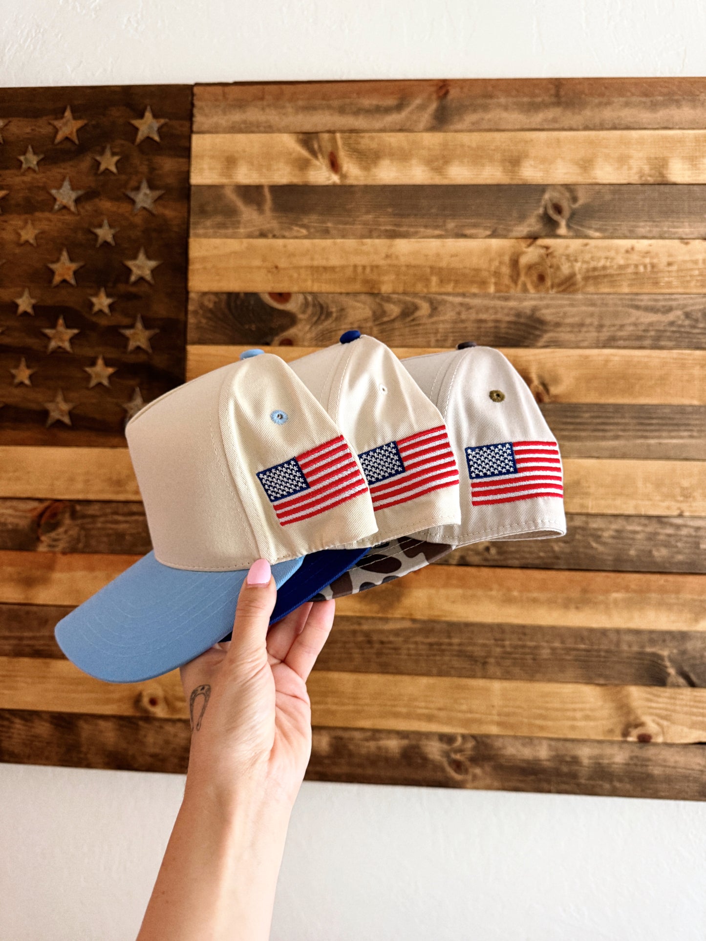 USA Flag - Embroidery Add On