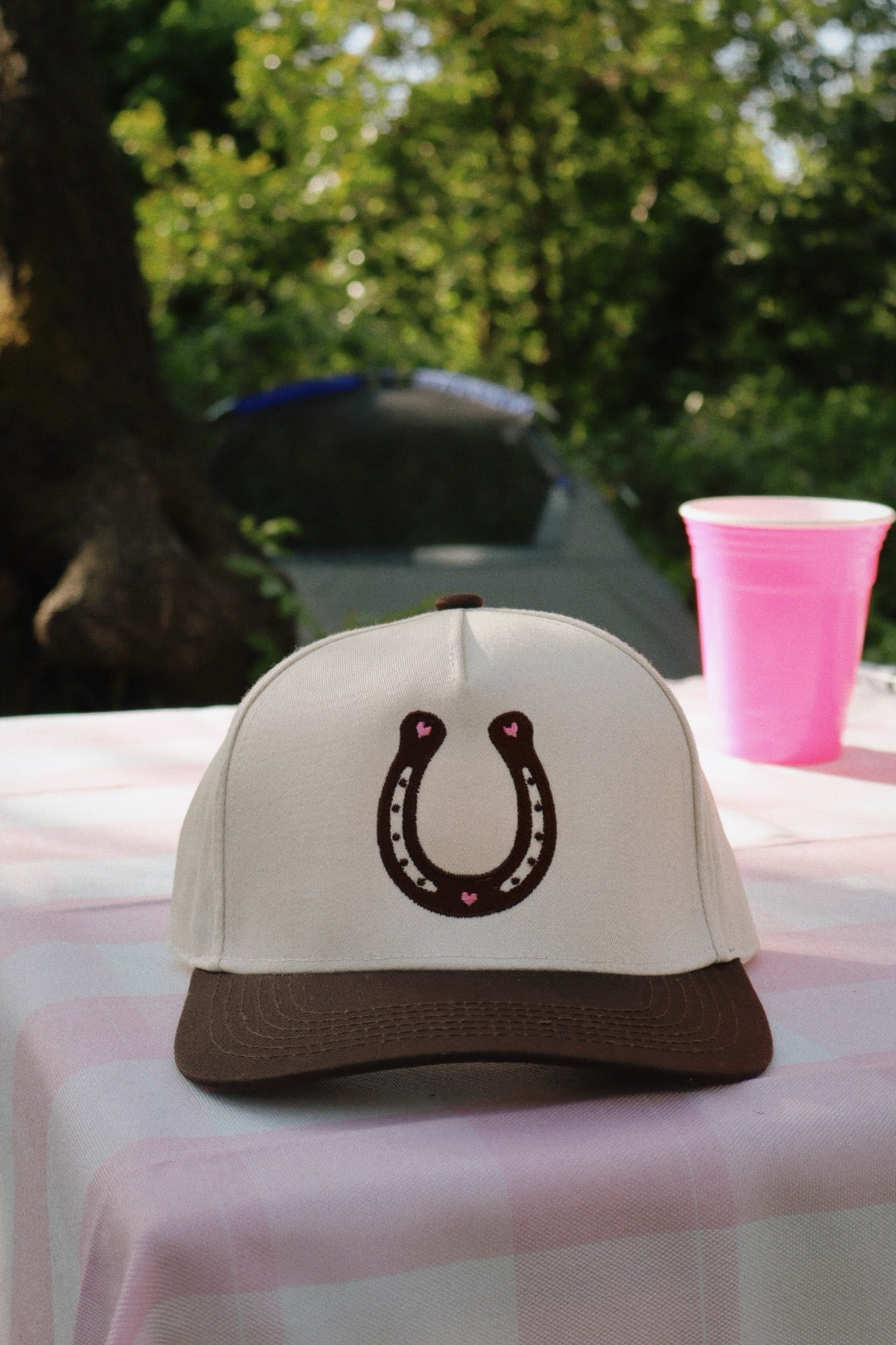 Western Heart Embroidered Trucker Hat