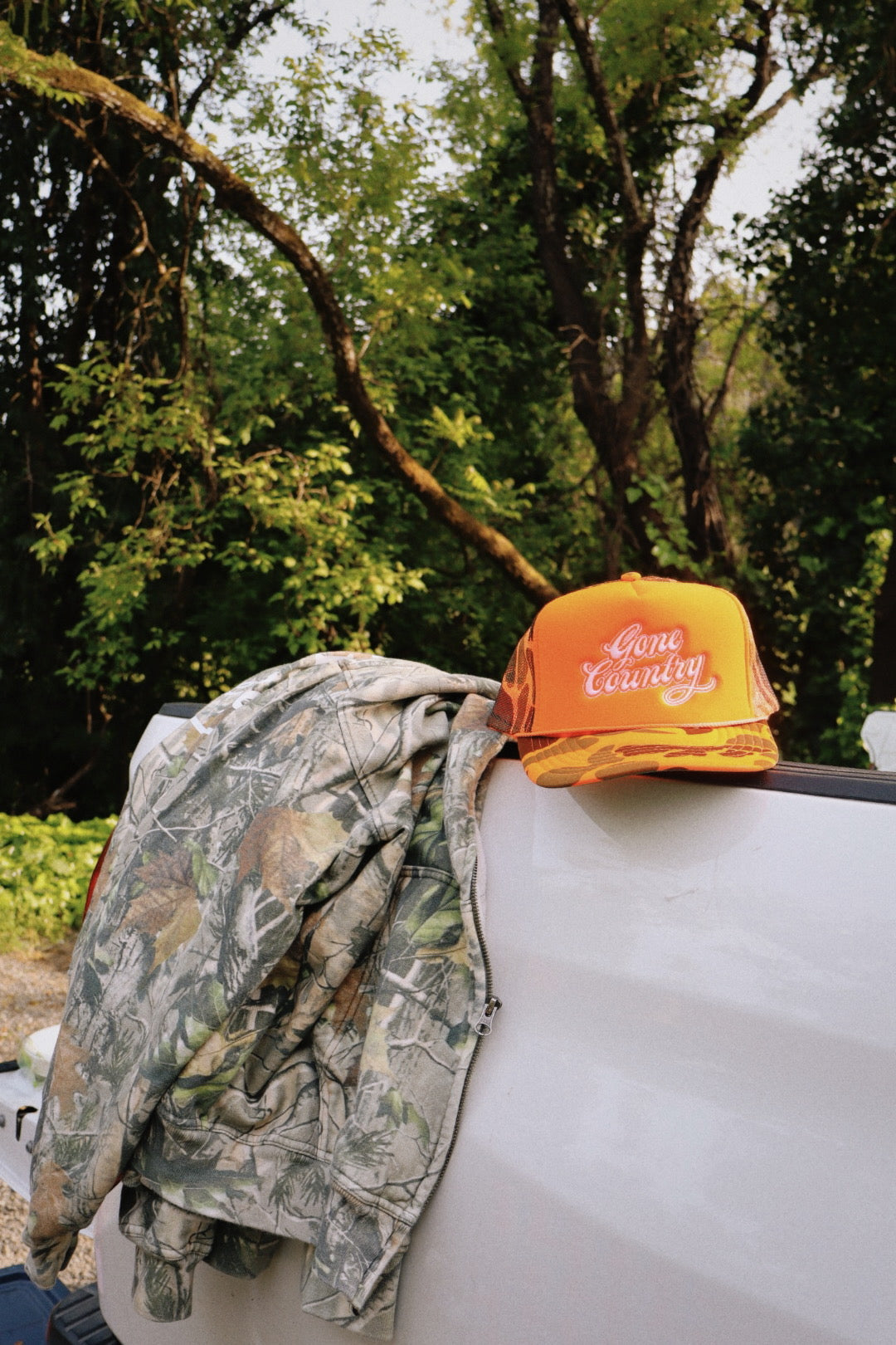 Gone Country Embroidered Trucker Hat