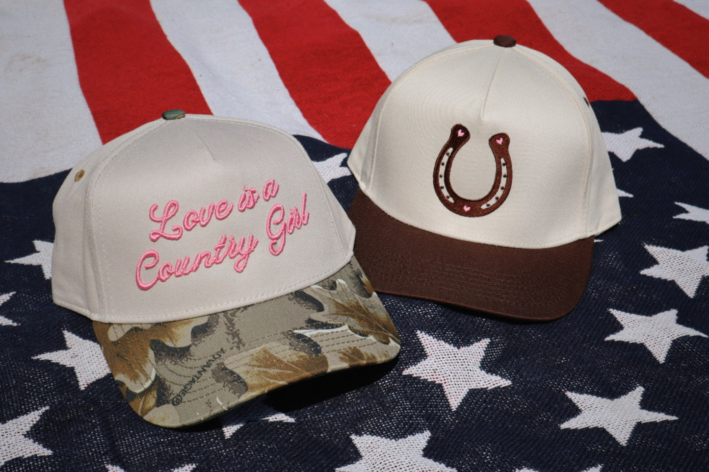 Western Heart Embroidered Trucker Hat