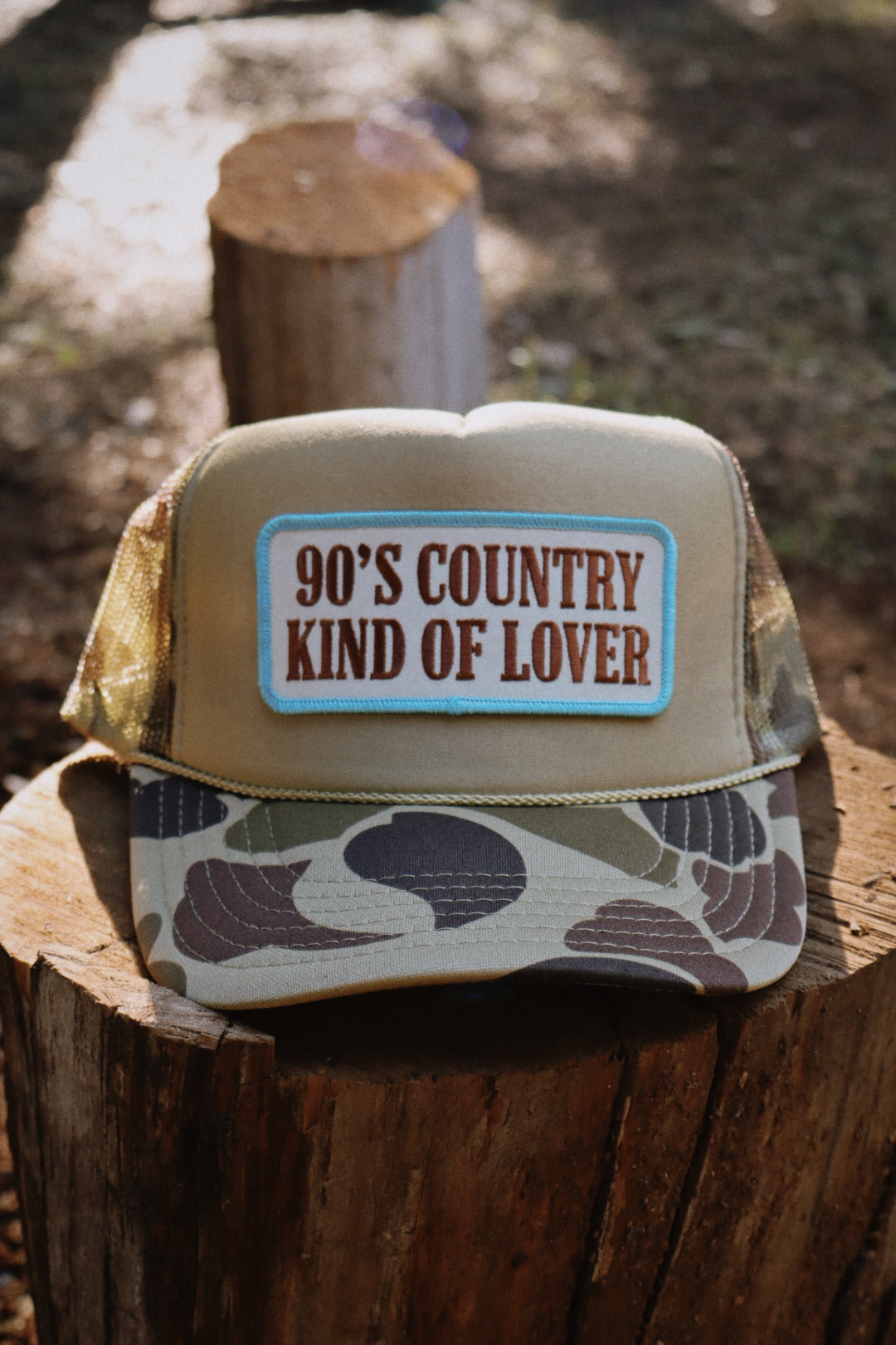 90's Country Kind of Lover Patch Trucker Hat
