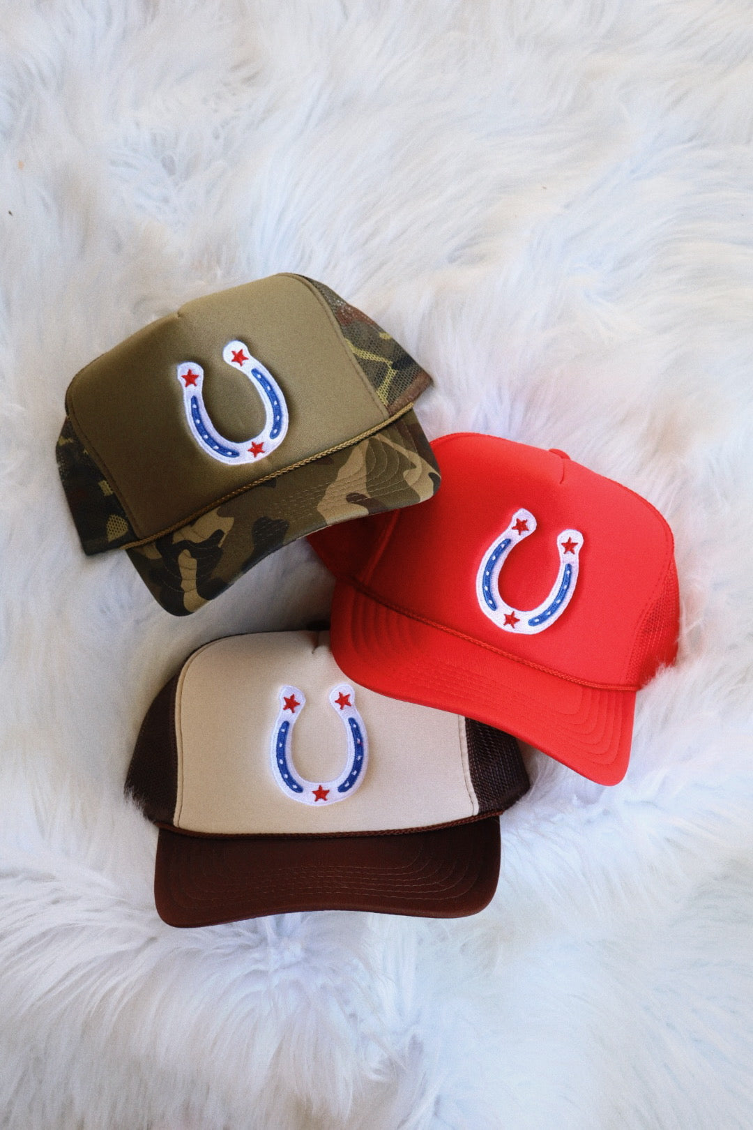 American Cowgirl Embroidered Trucker Hat
