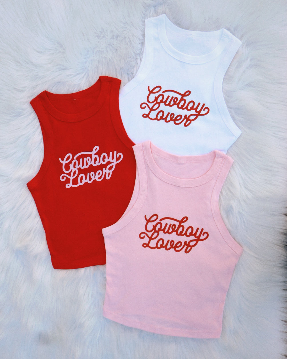 Cowboy Lover Micro Ribbed Tank