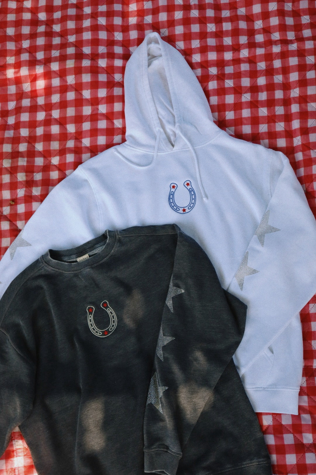 American Cowgirl Rhinestone Hoodie/Crewneck