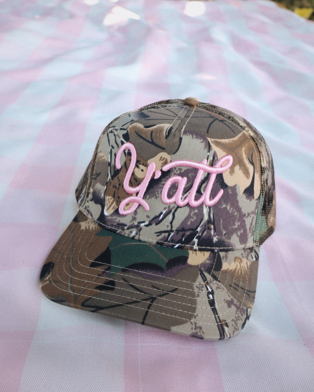 Y'all Puff Embroidered Hat