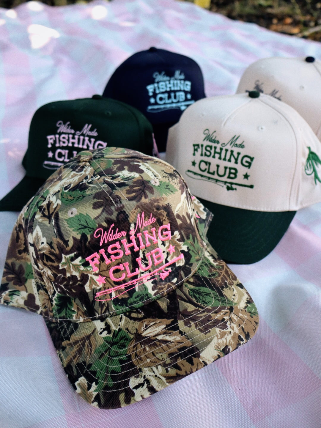 WM Fishing Club Embroidered Hat