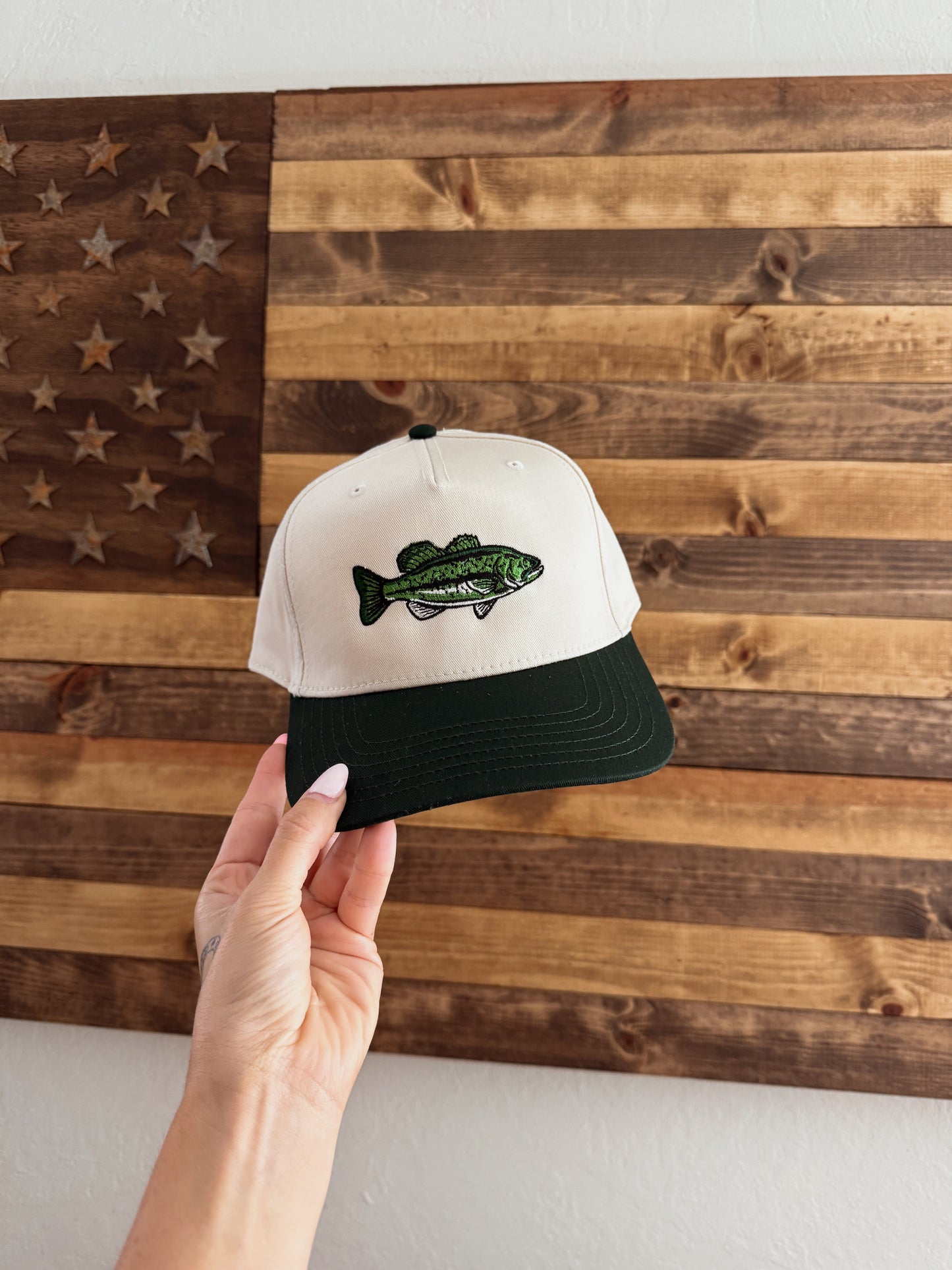 Bass Embroidered Hat
