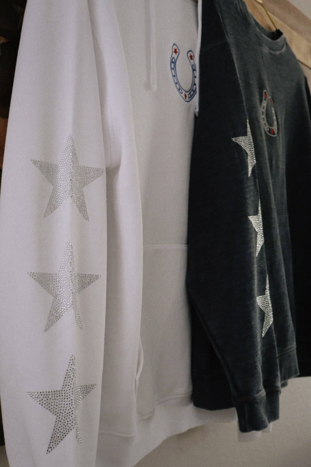 American Cowgirl Rhinestone Hoodie/Crewneck