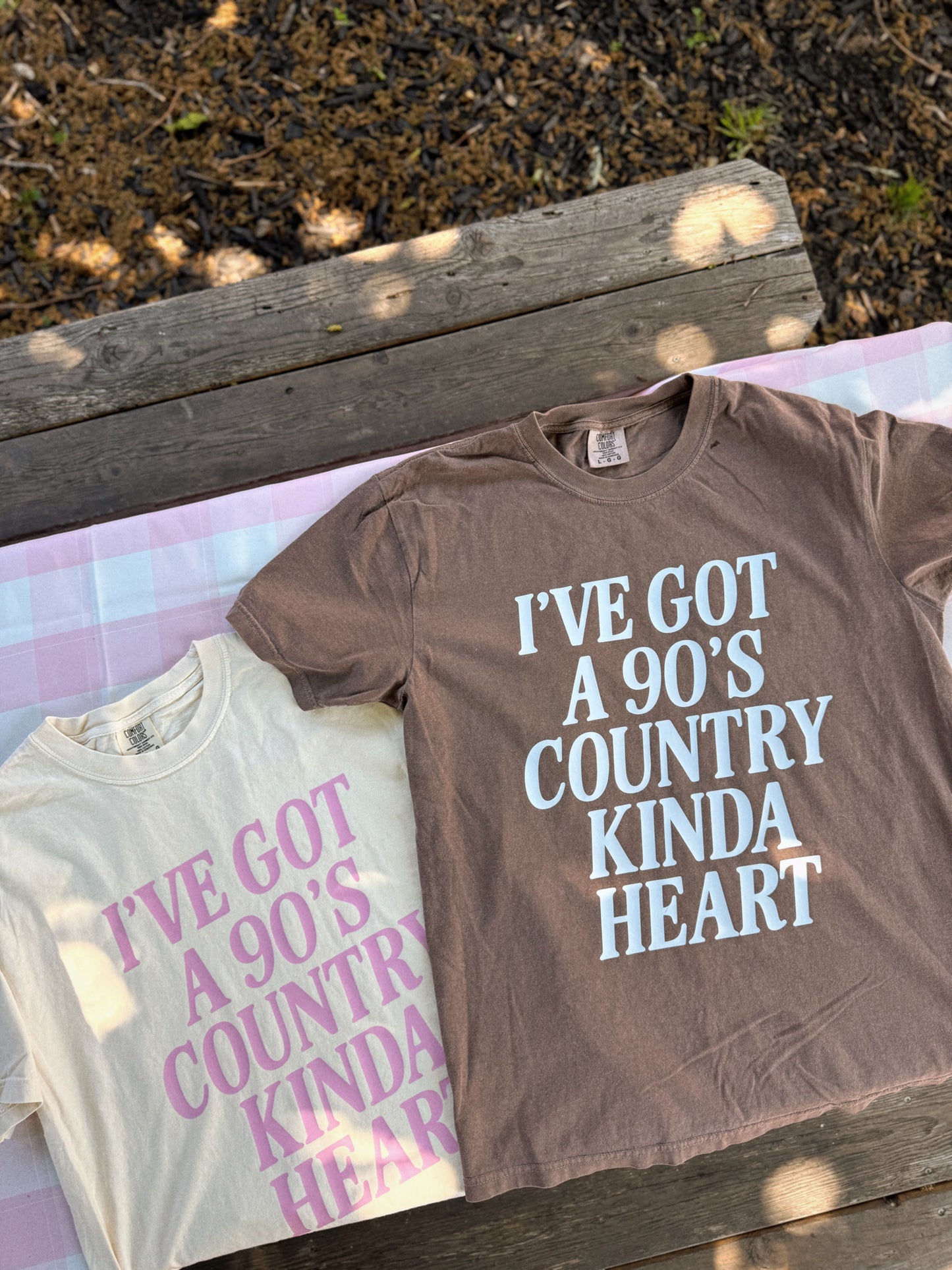 90's Country Kinda Heart Tee
