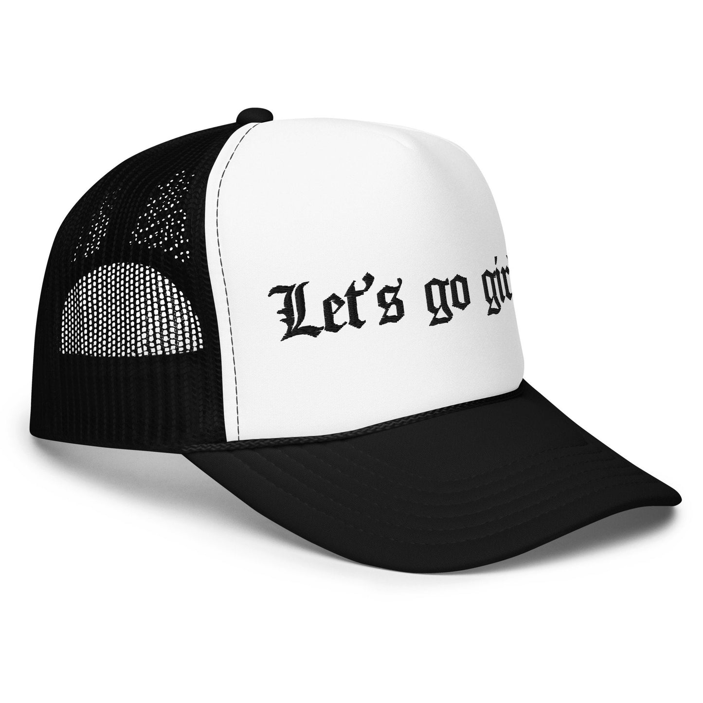 Let’s Go Girls Embroidered Trucker Hat
