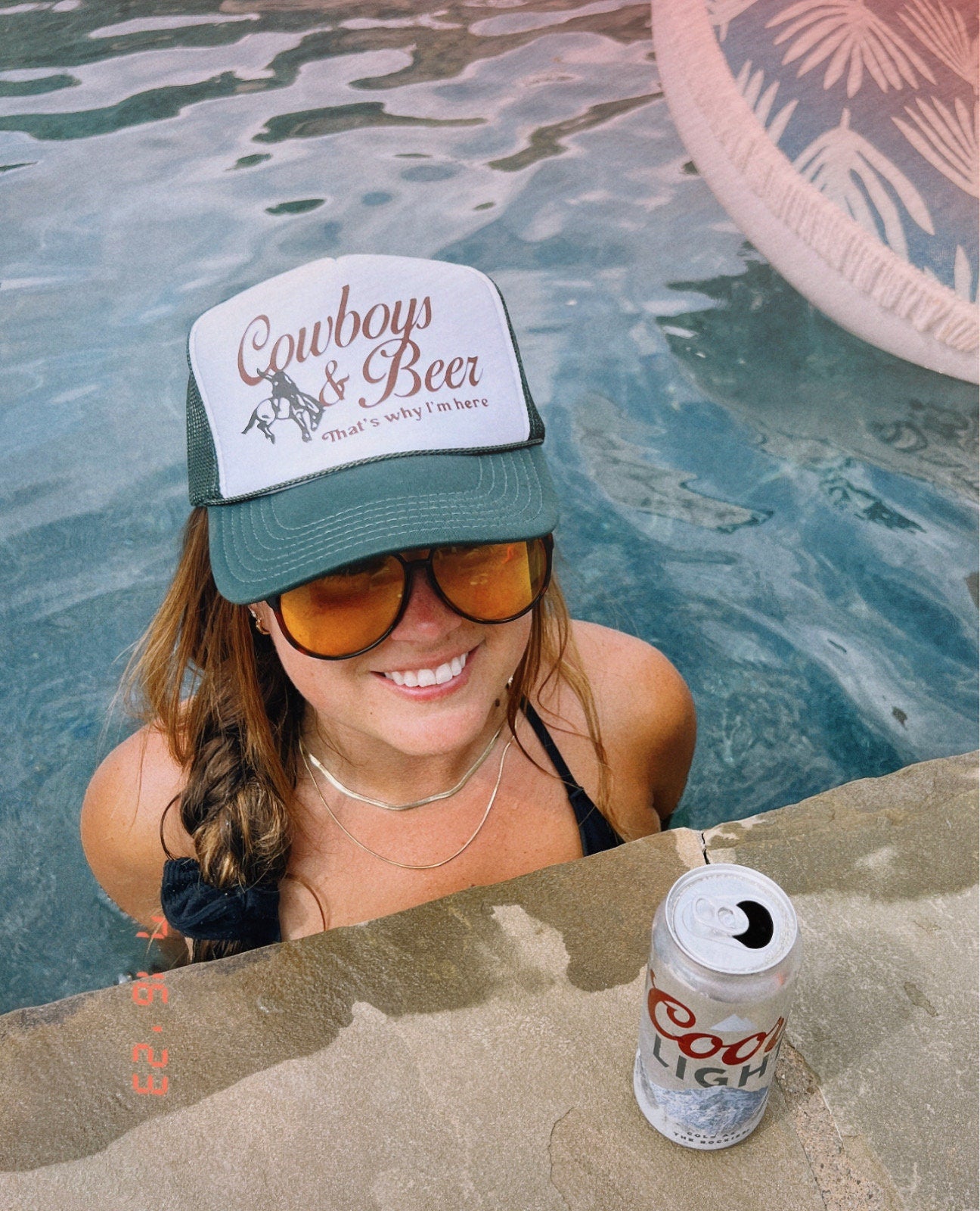 Cowboys & Beer Trucker Hat