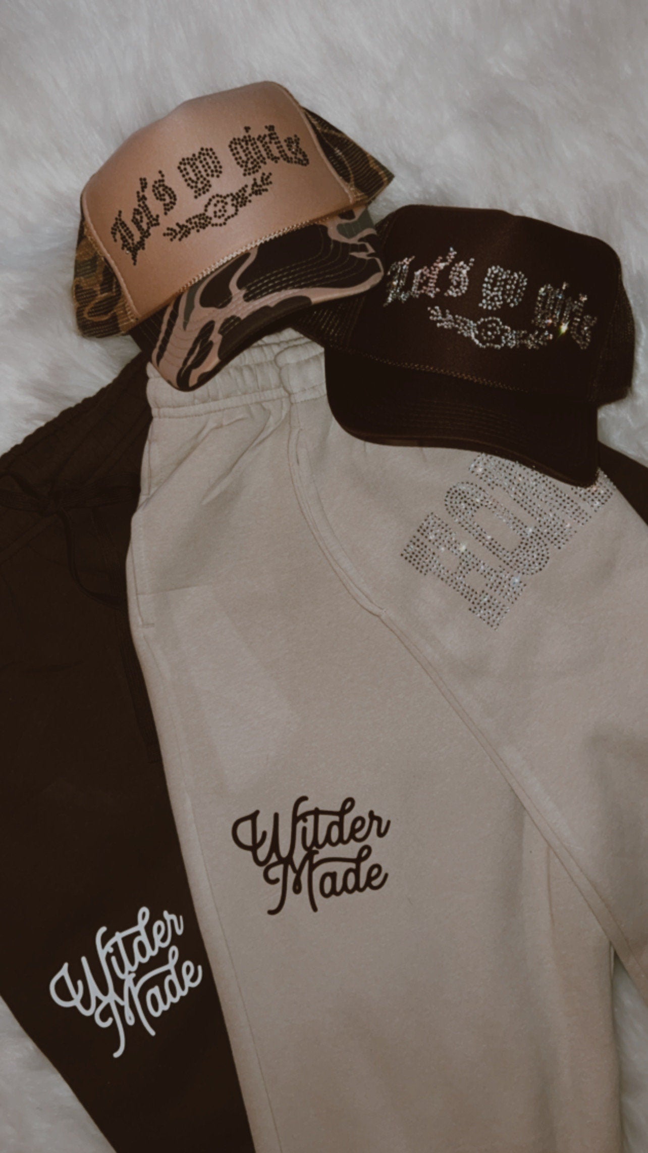 Let’s Go Girls Rhinestone Trucker Hat