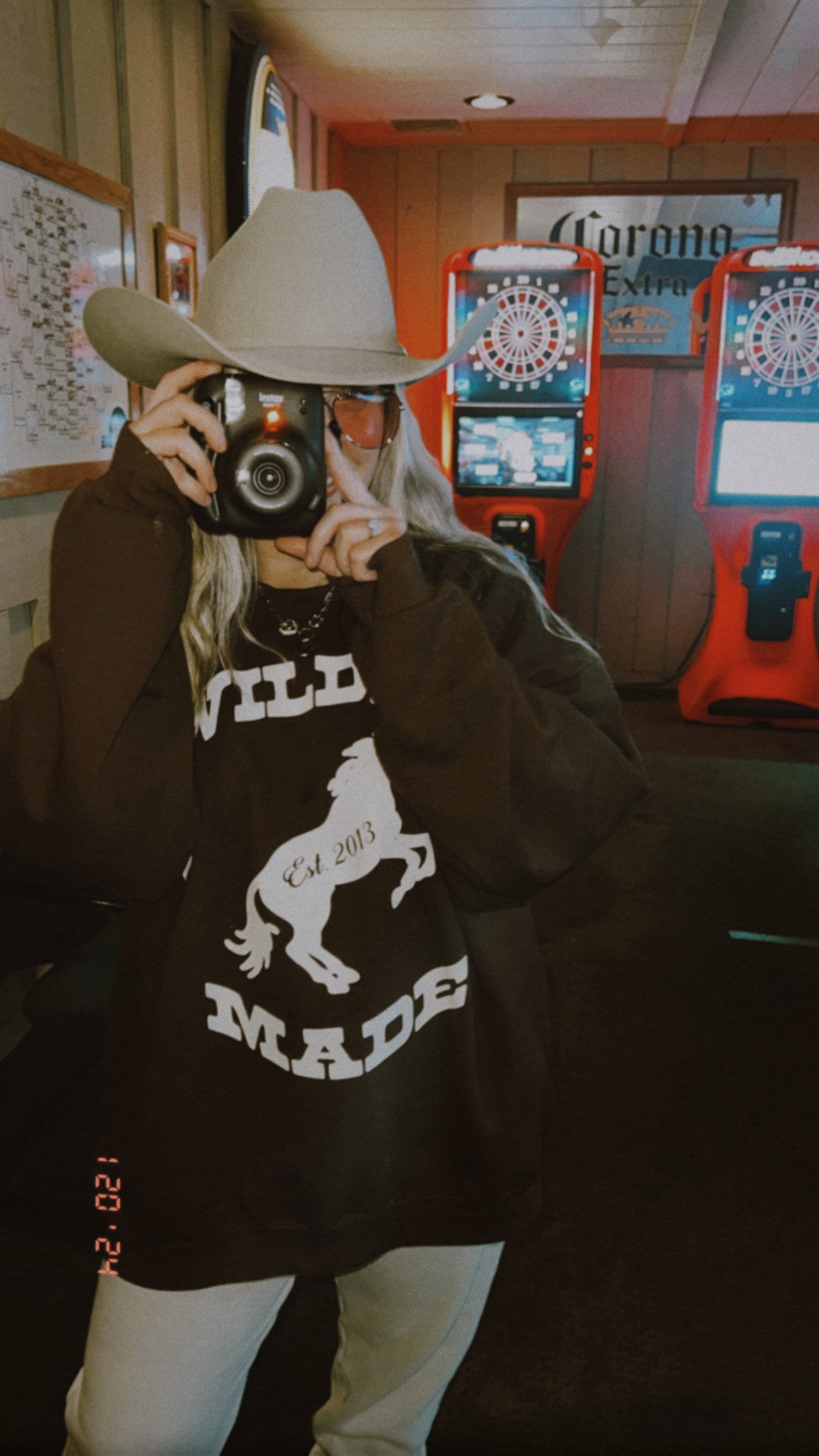 Wilder Made Brown Unisex Crewneck