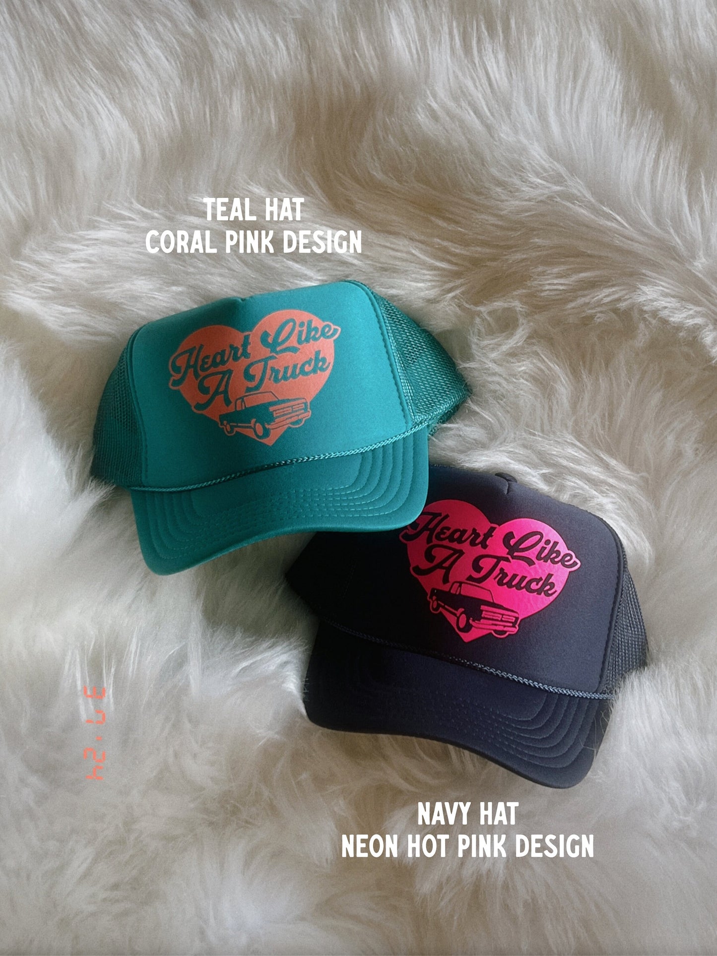 Heart Like A Truck-er Hat
