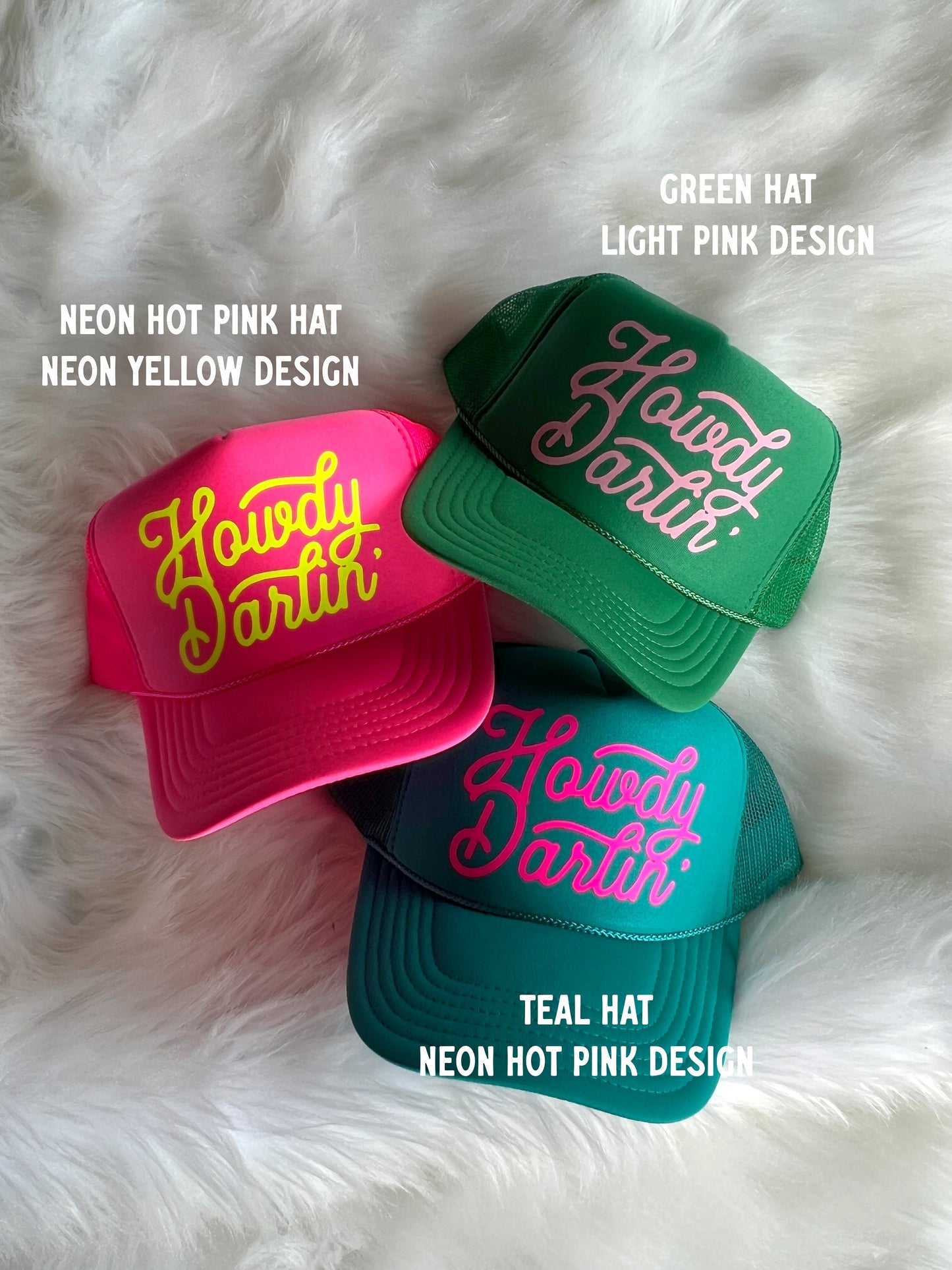 Howdy Darlin' Customizable Trucker Hat
