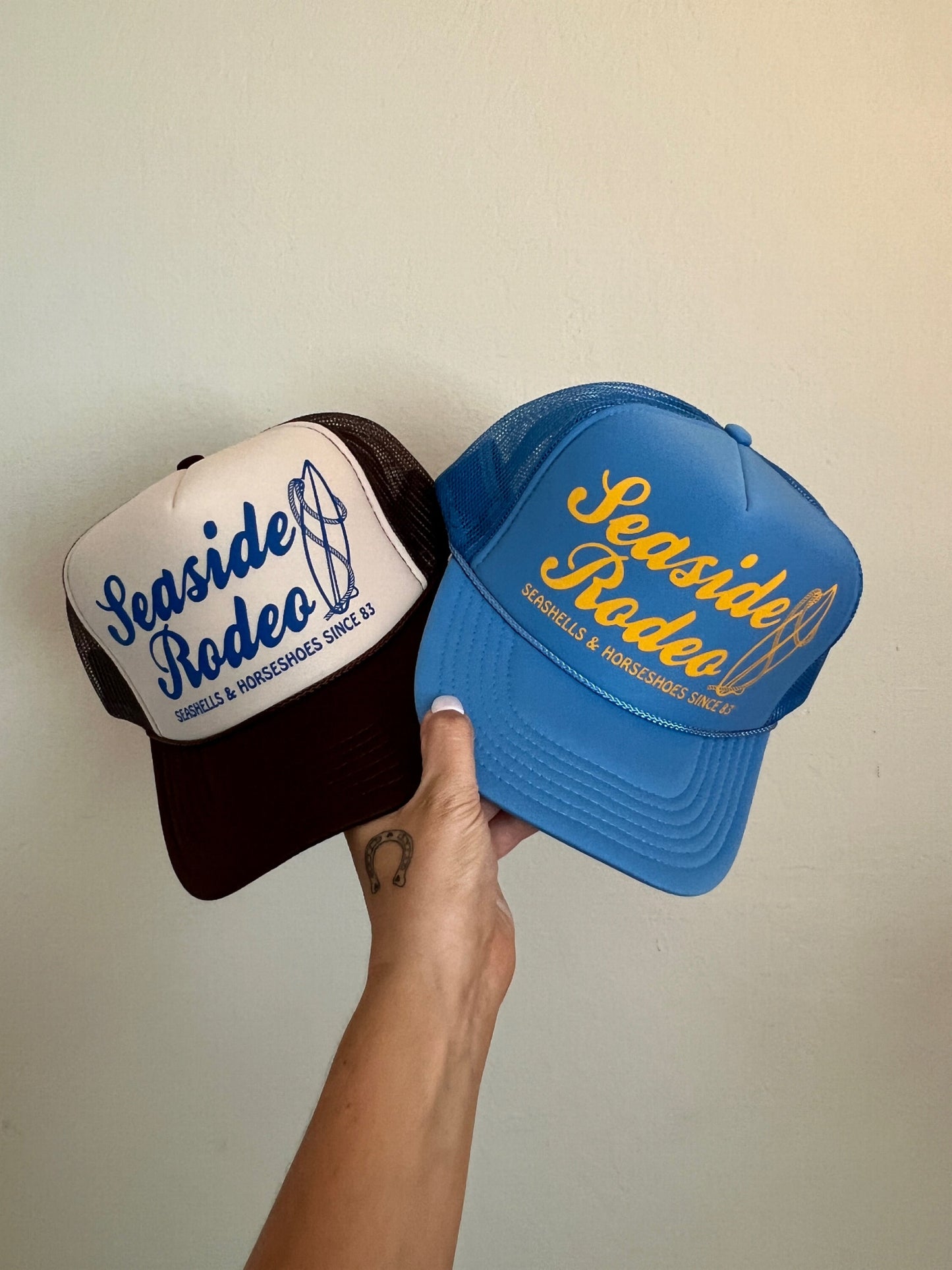 Seaside Rodeo Trucker Hat