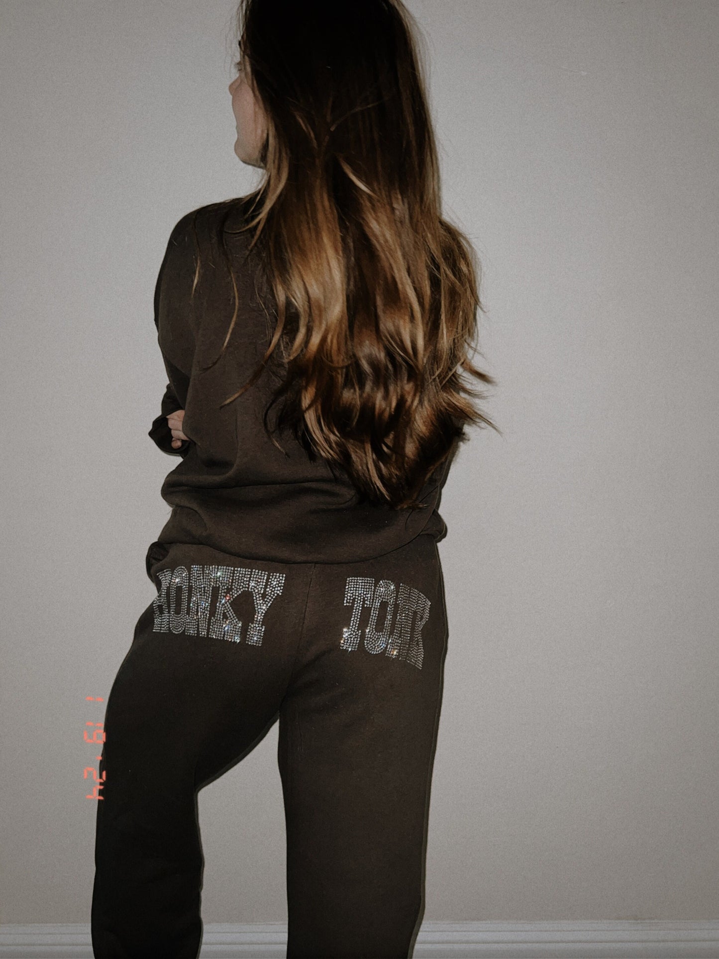 Honky Tonk Rhinestone Sweatpants