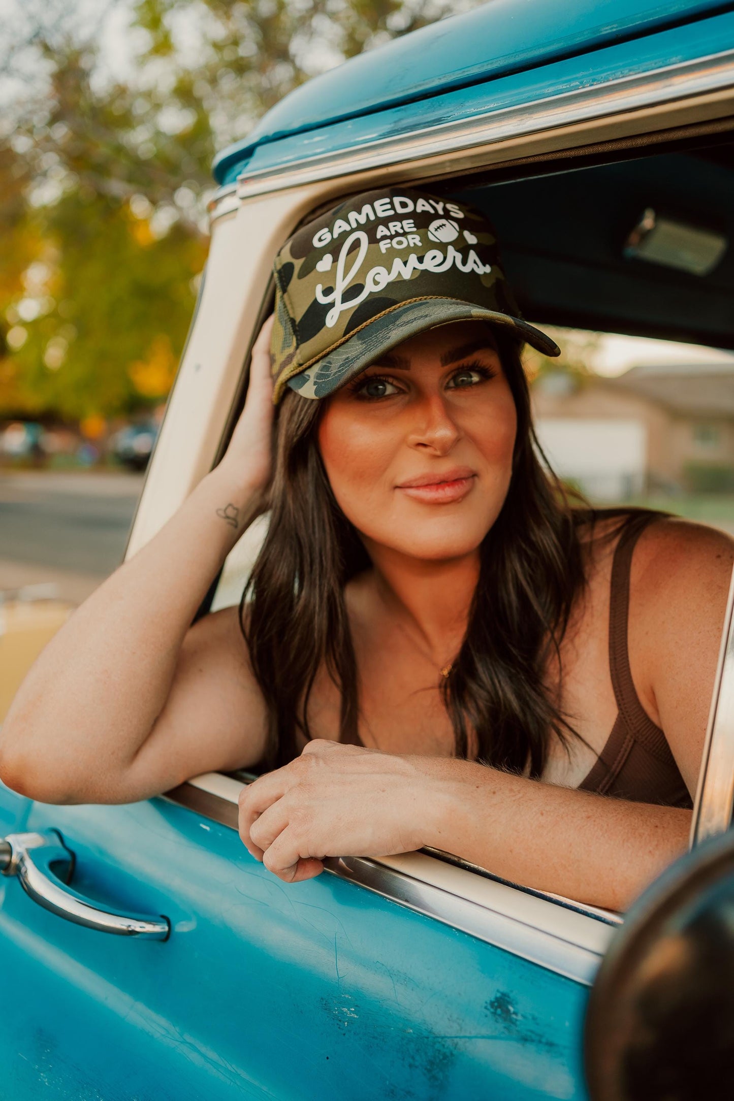 Gamedays Are For Lovers Trucker Hat