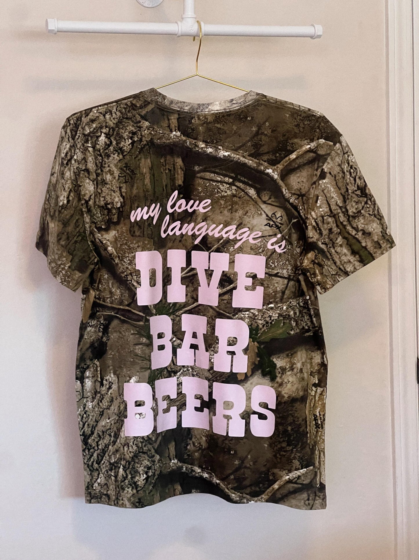 Dive Bar Beers Camo Tee