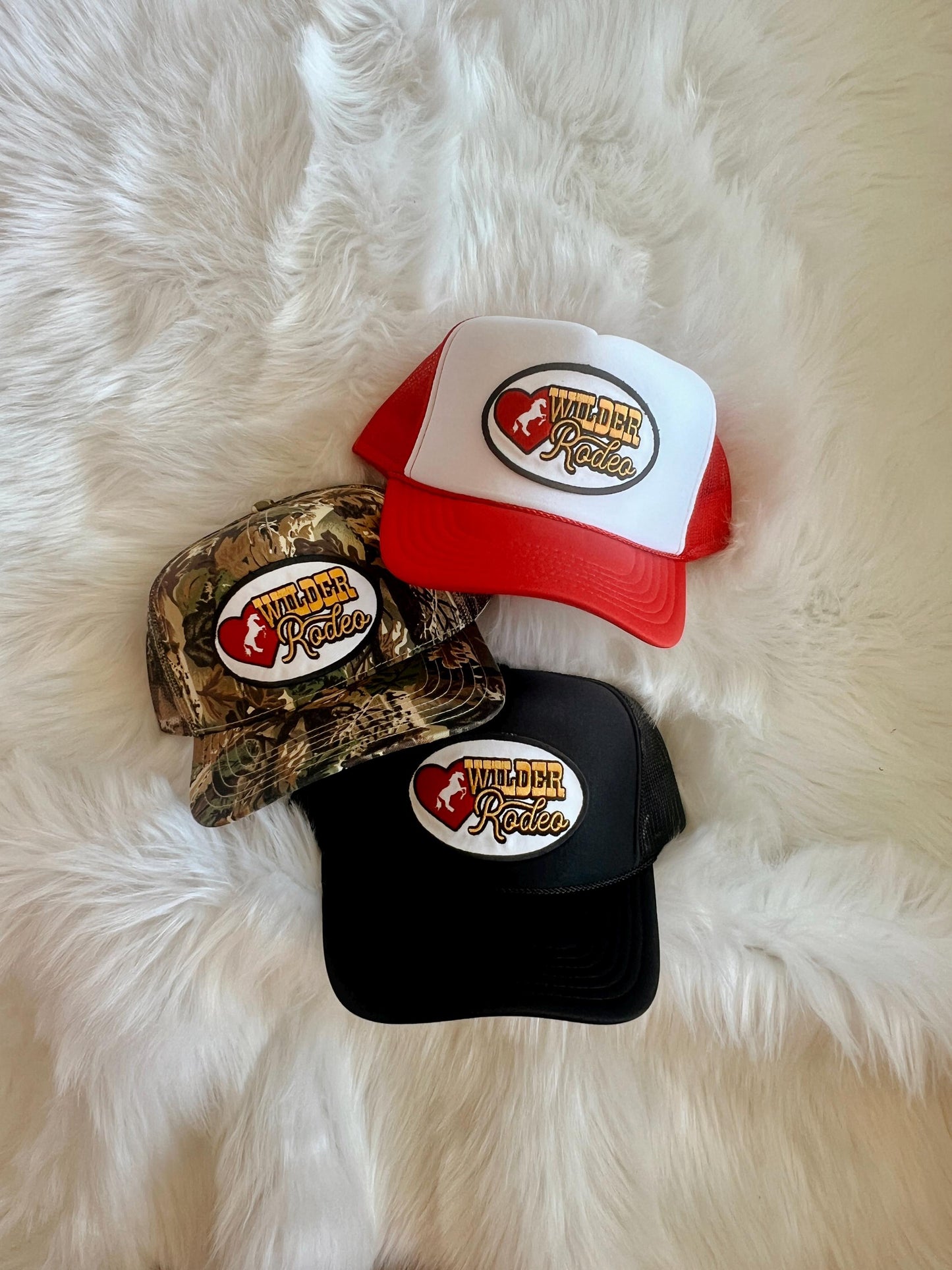 Wilder Rodeo Patch Trucker Hat