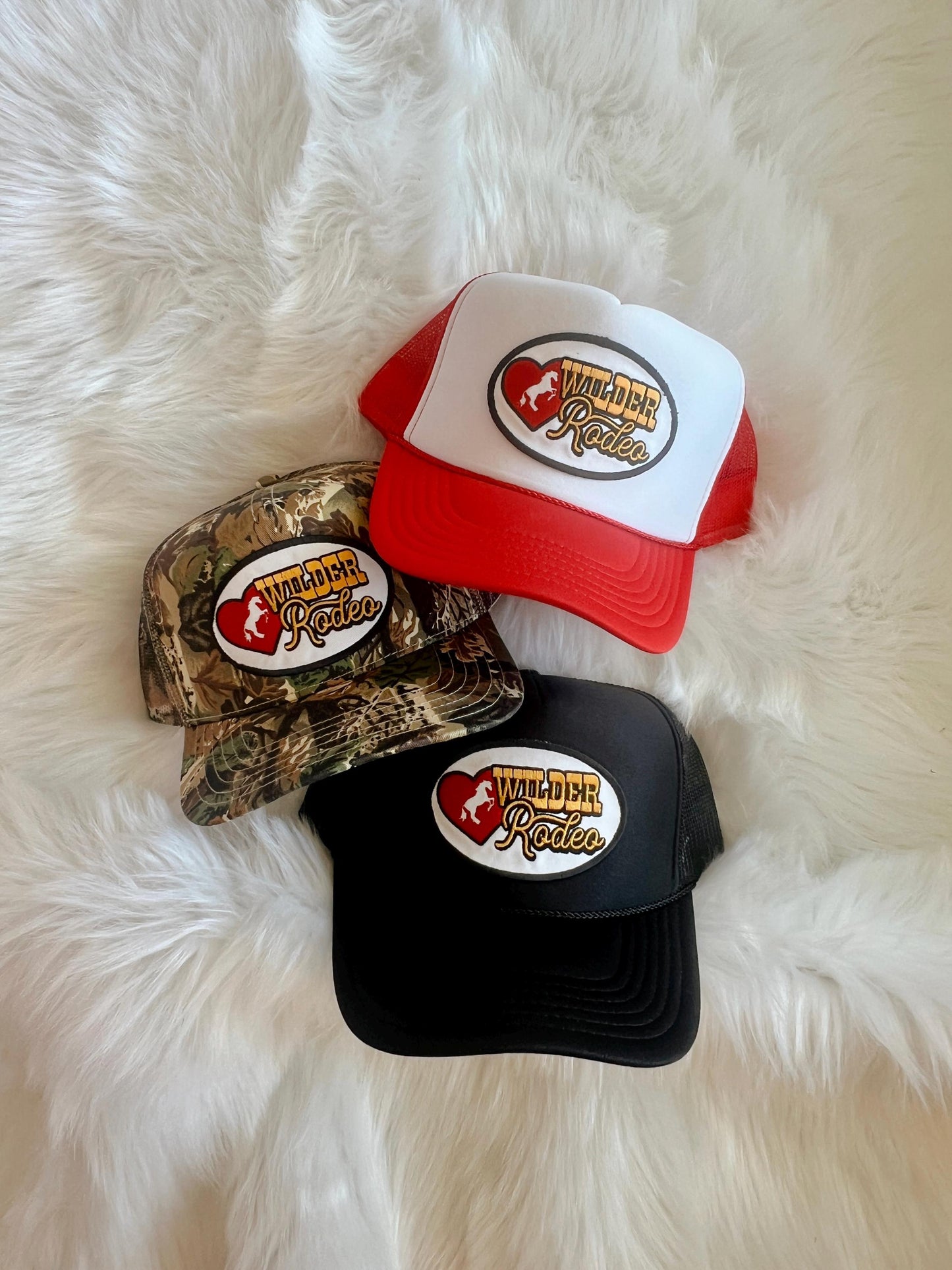 Wilder Rodeo Patch Trucker Hat