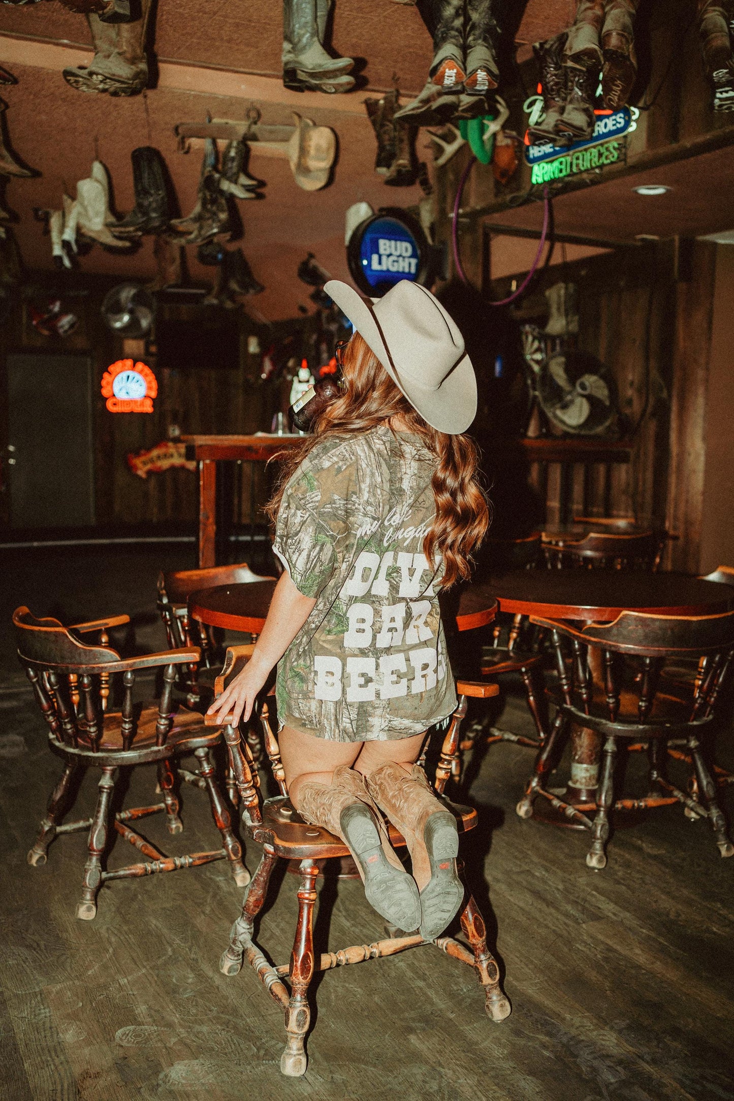 Dive Bar Beers Camo Tee