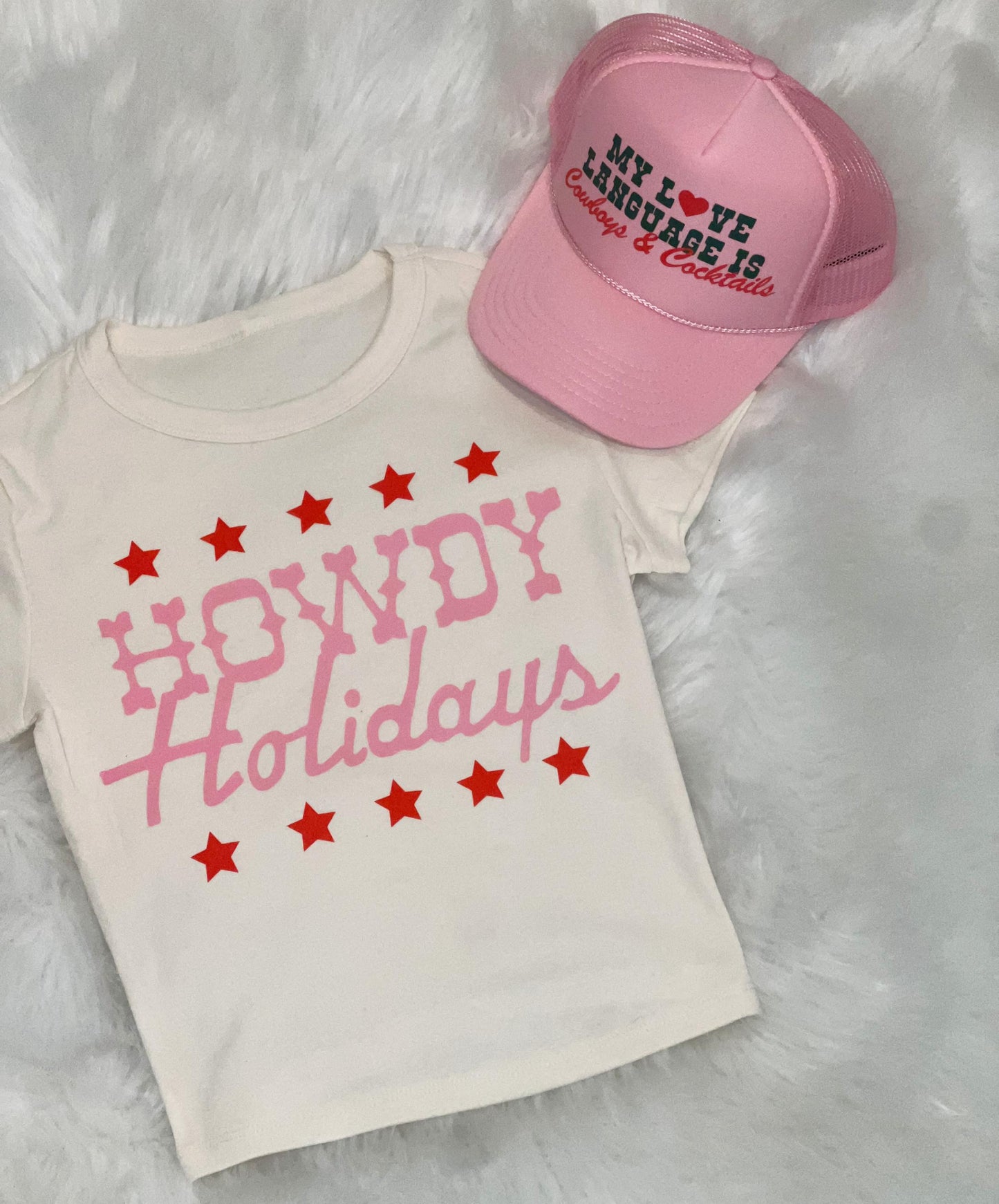 Howdy Holidays Baby Tee