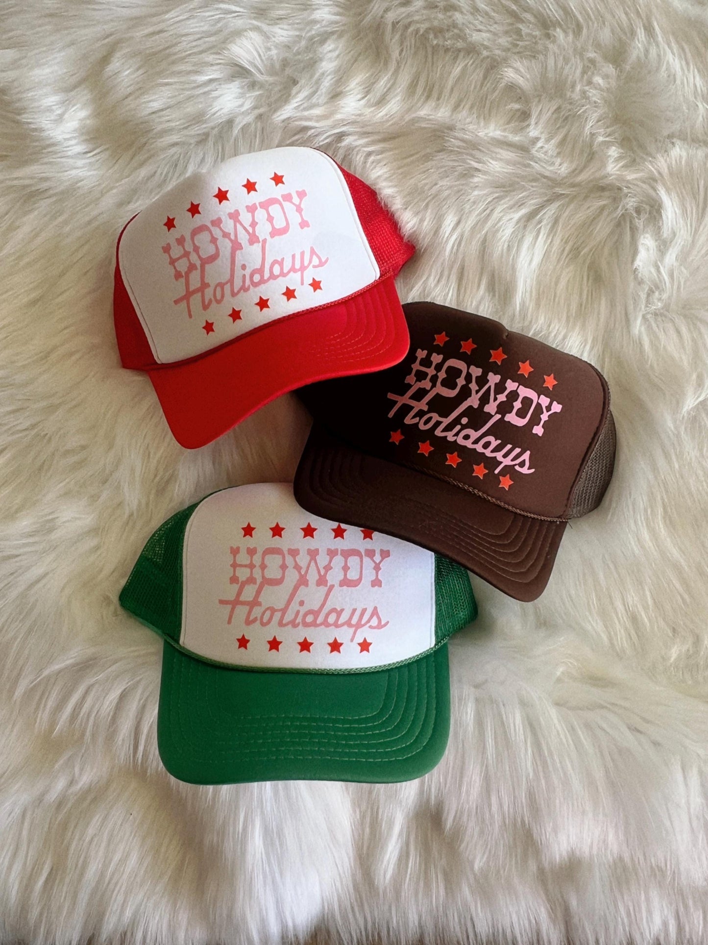 Howdy Holidays Trucker Hat